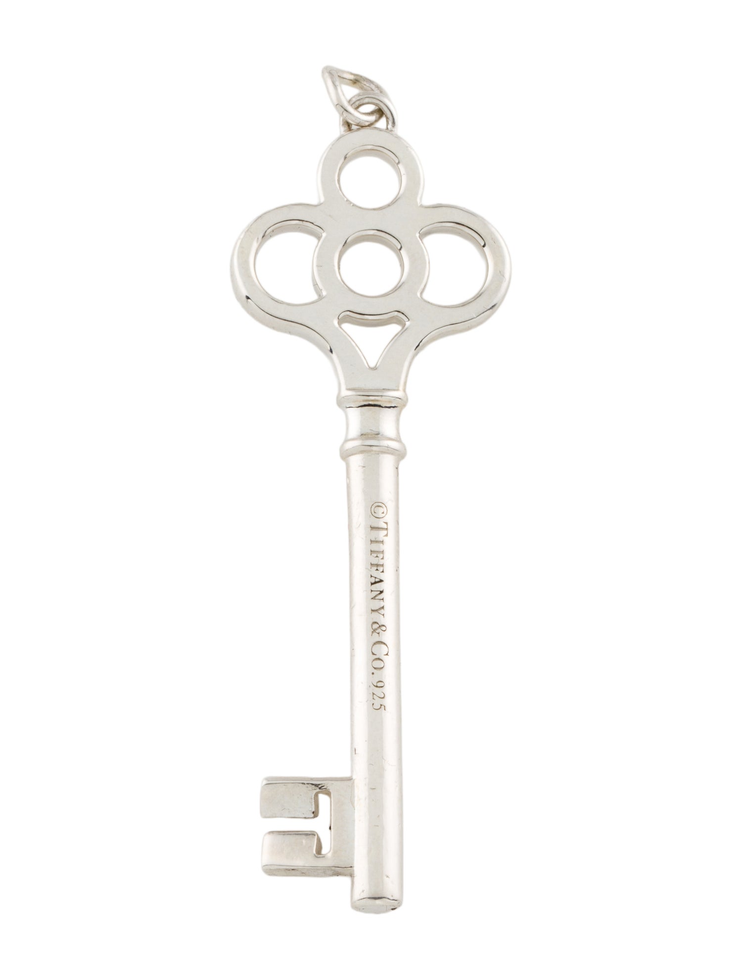 Tiffany & Co. Large Crown Key Pendant