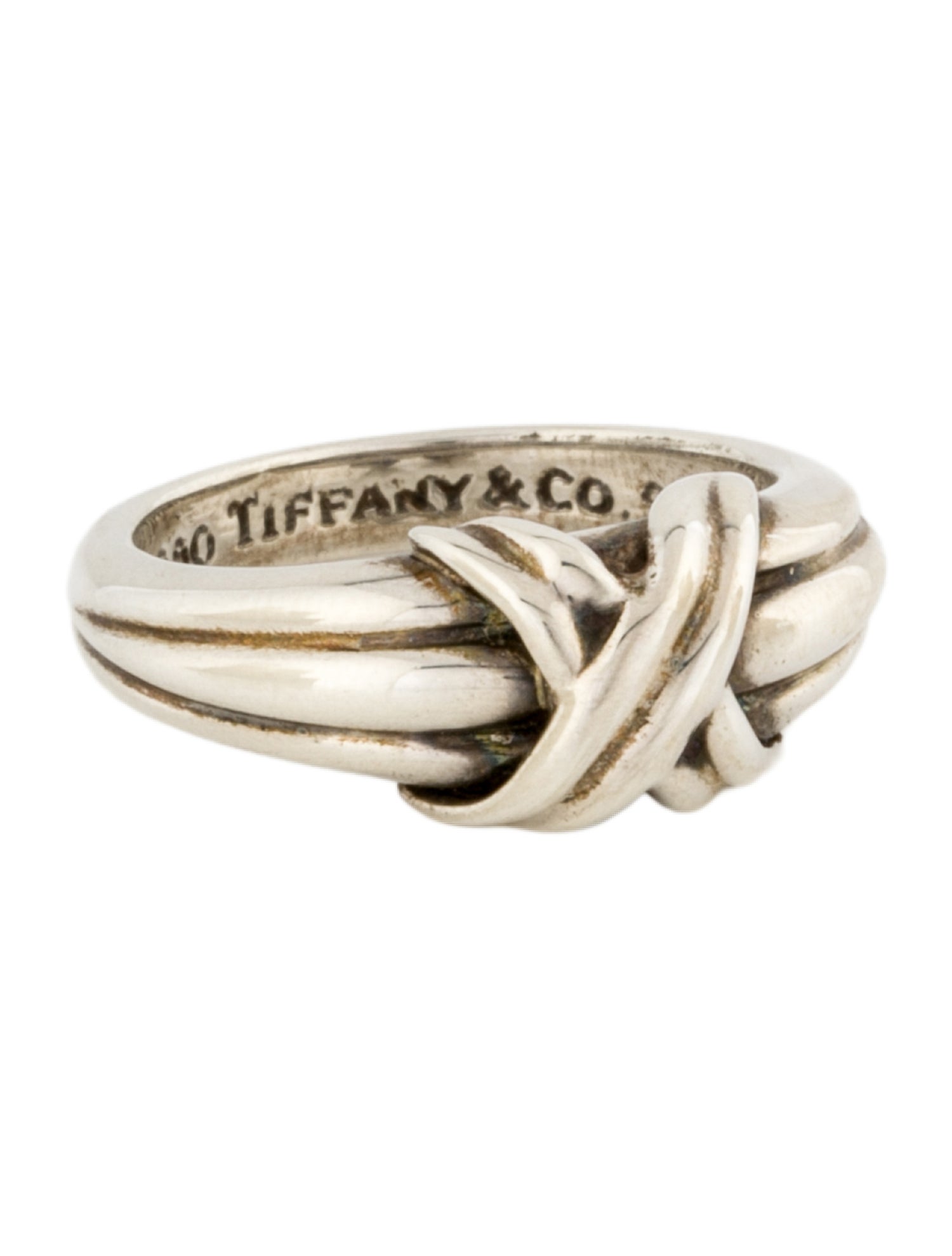 Tiffany & Co. Vintage Signature X Ring