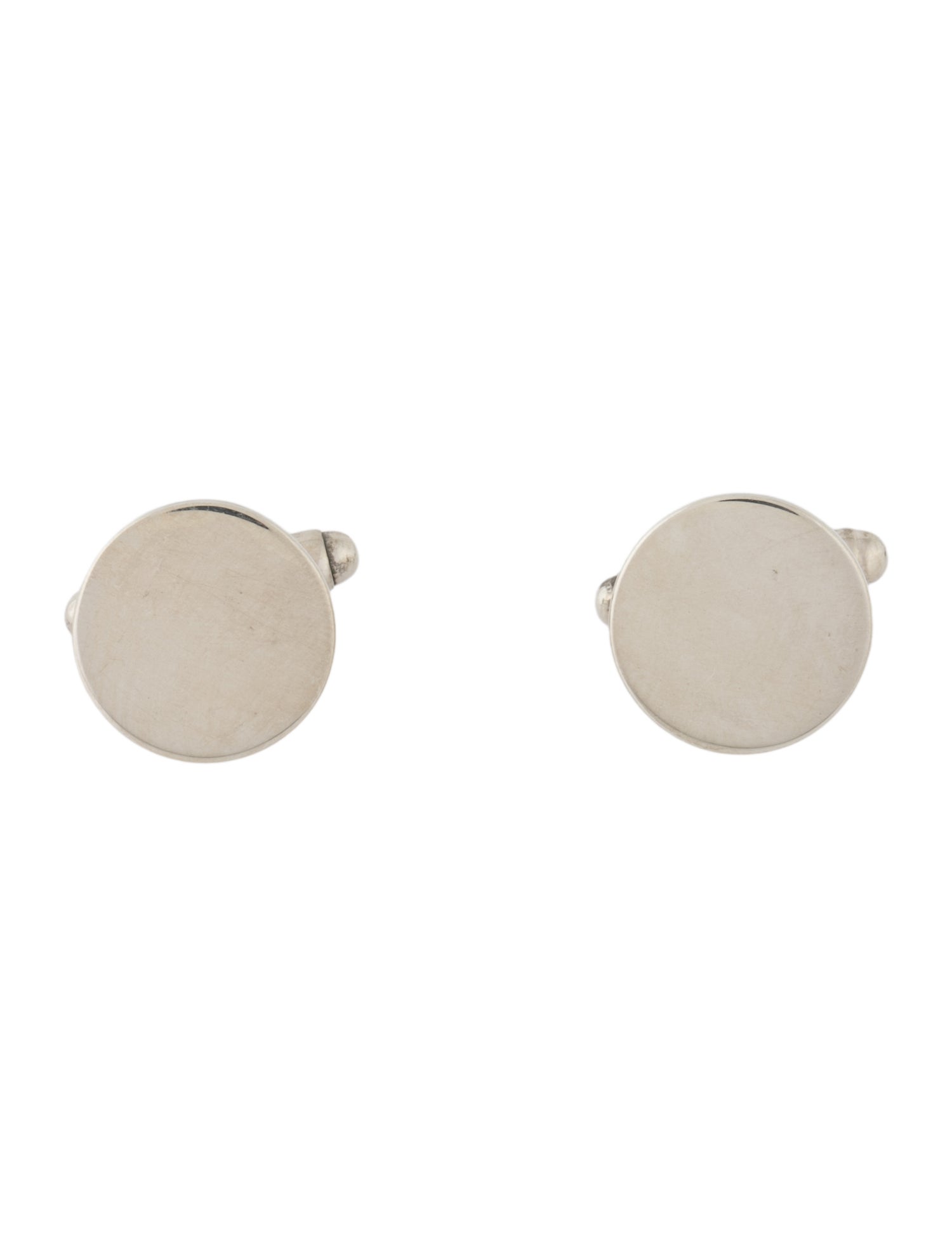 Tiffany & Co. Round Cufflinks