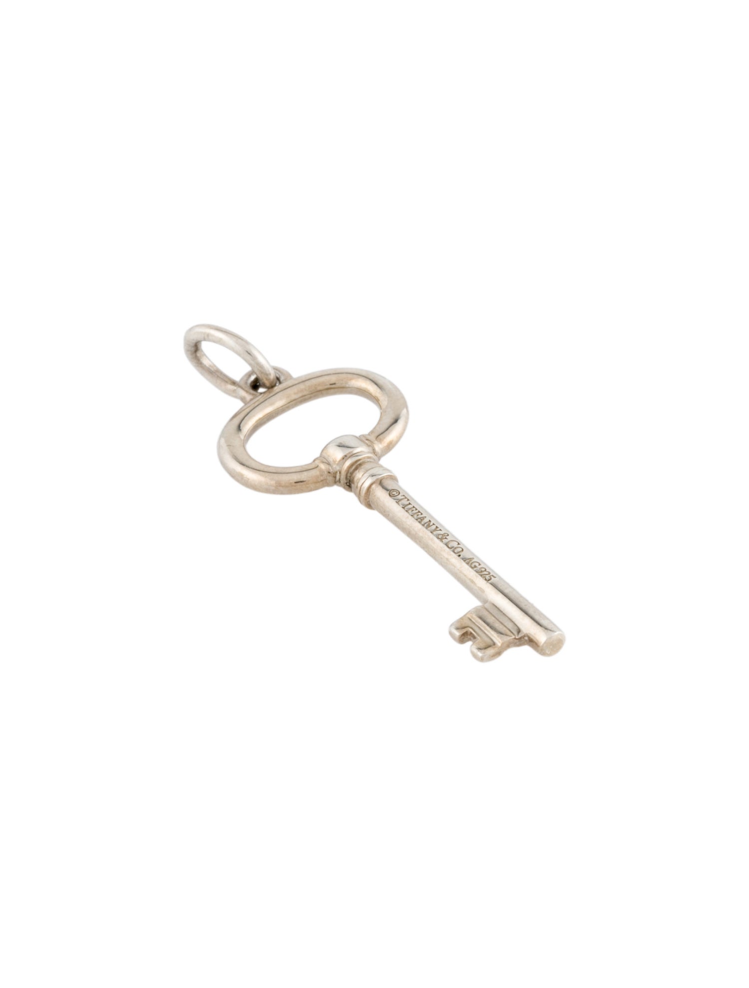 Tiffany & Co. Small Oval Key Pendant