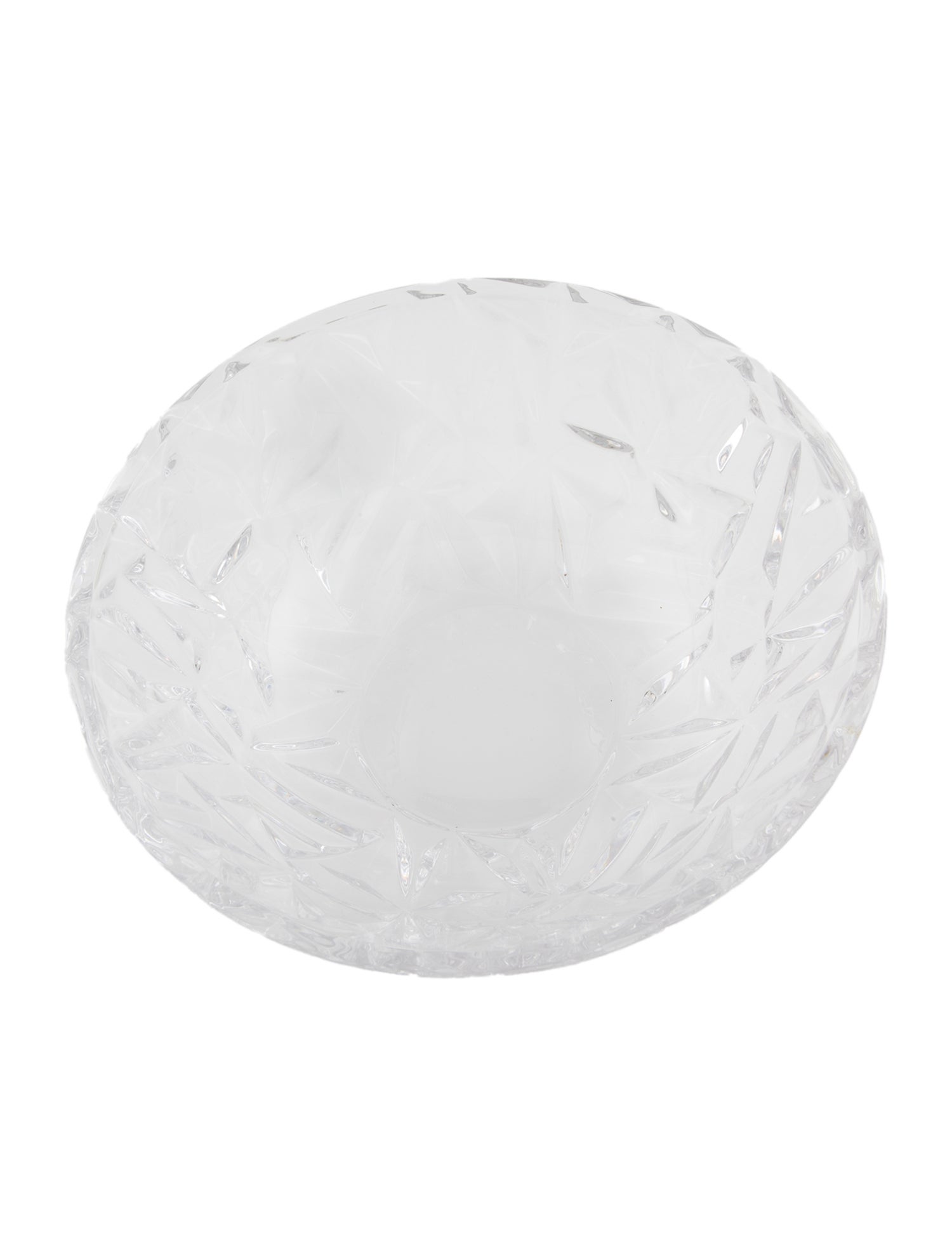 Tiffany & Co. Rock-Cut Crystal Bowl
