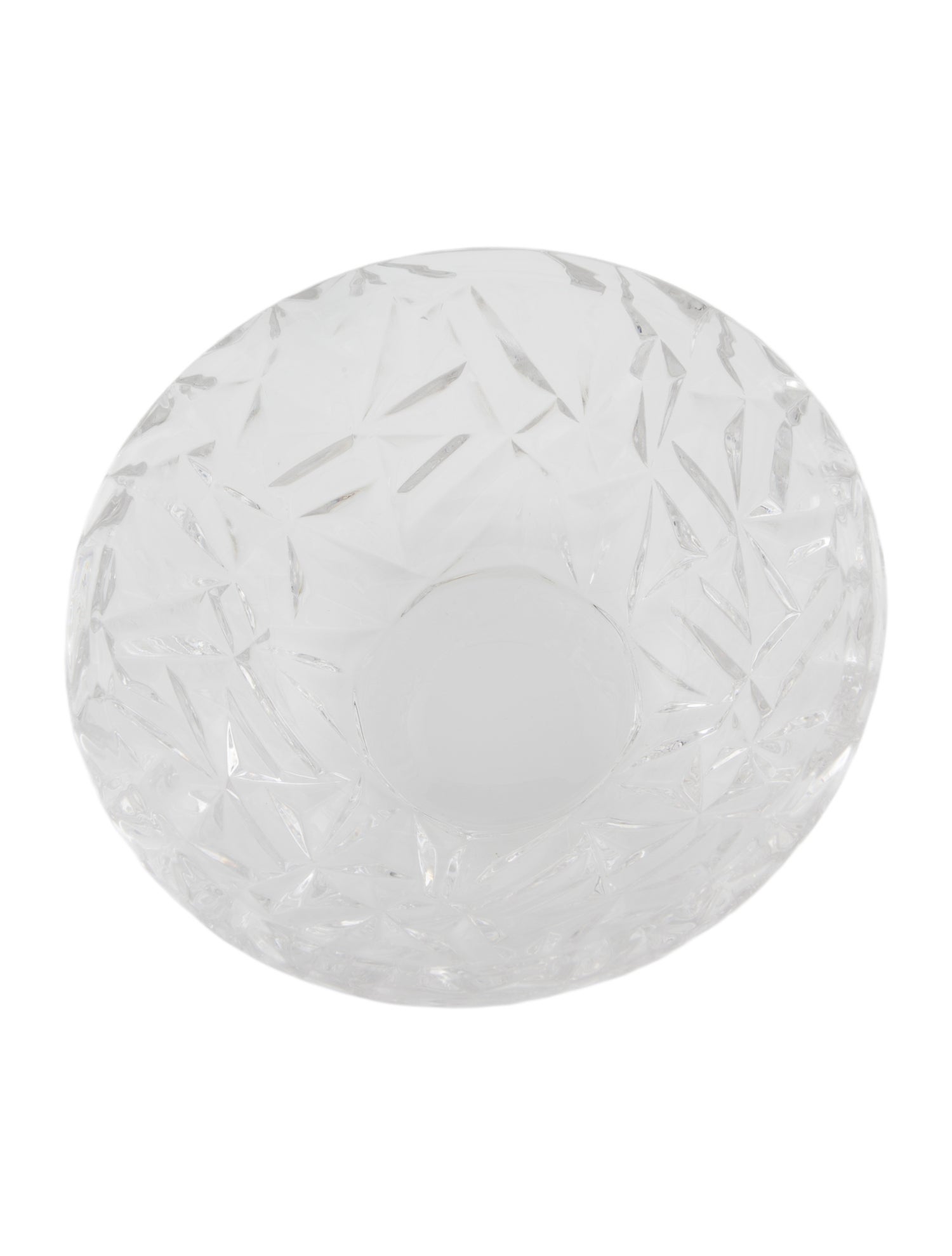 Tiffany & Co. Rock-Cut Crystal Bowl