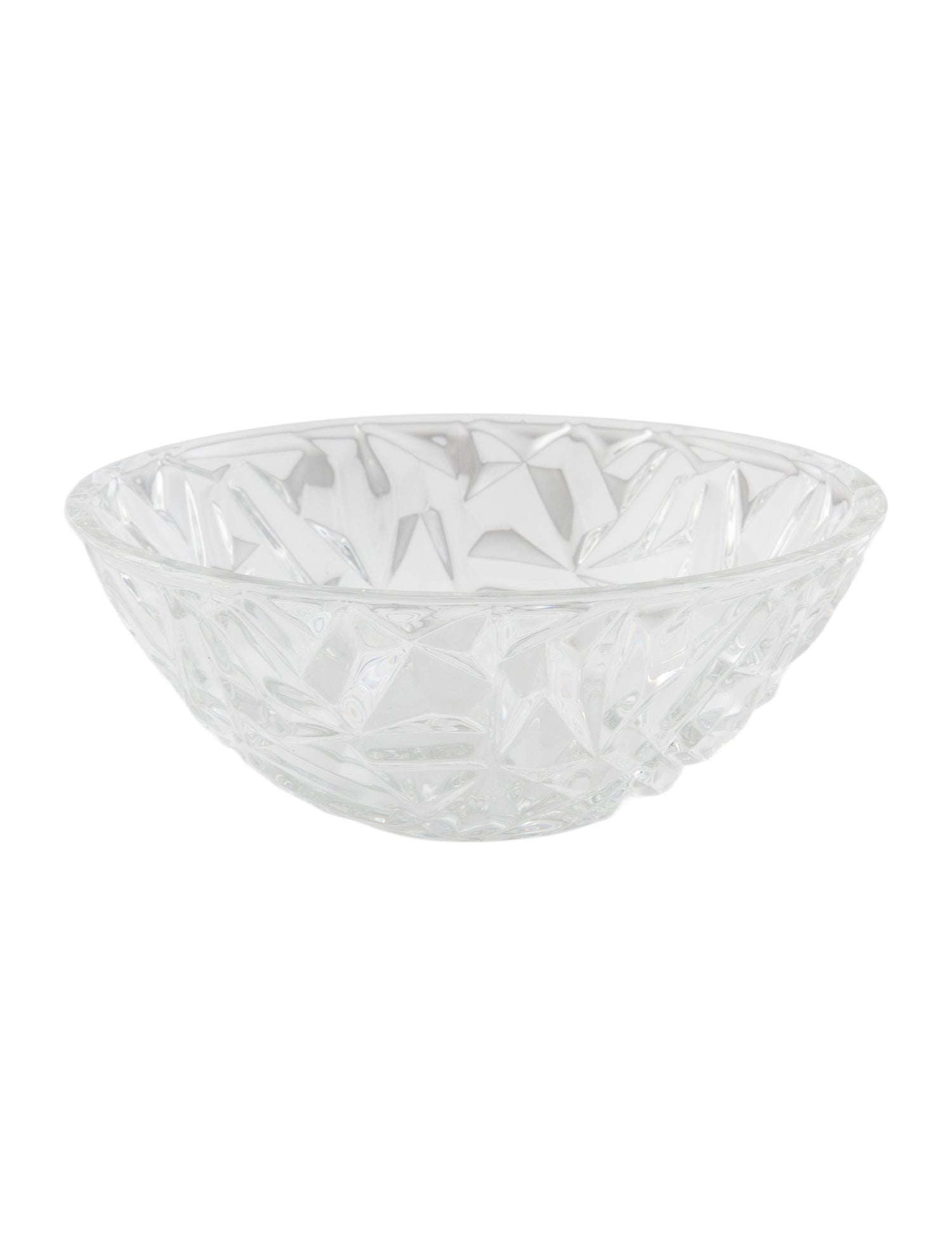 Tiffany & Co. Rock Cut Crystal Bowl