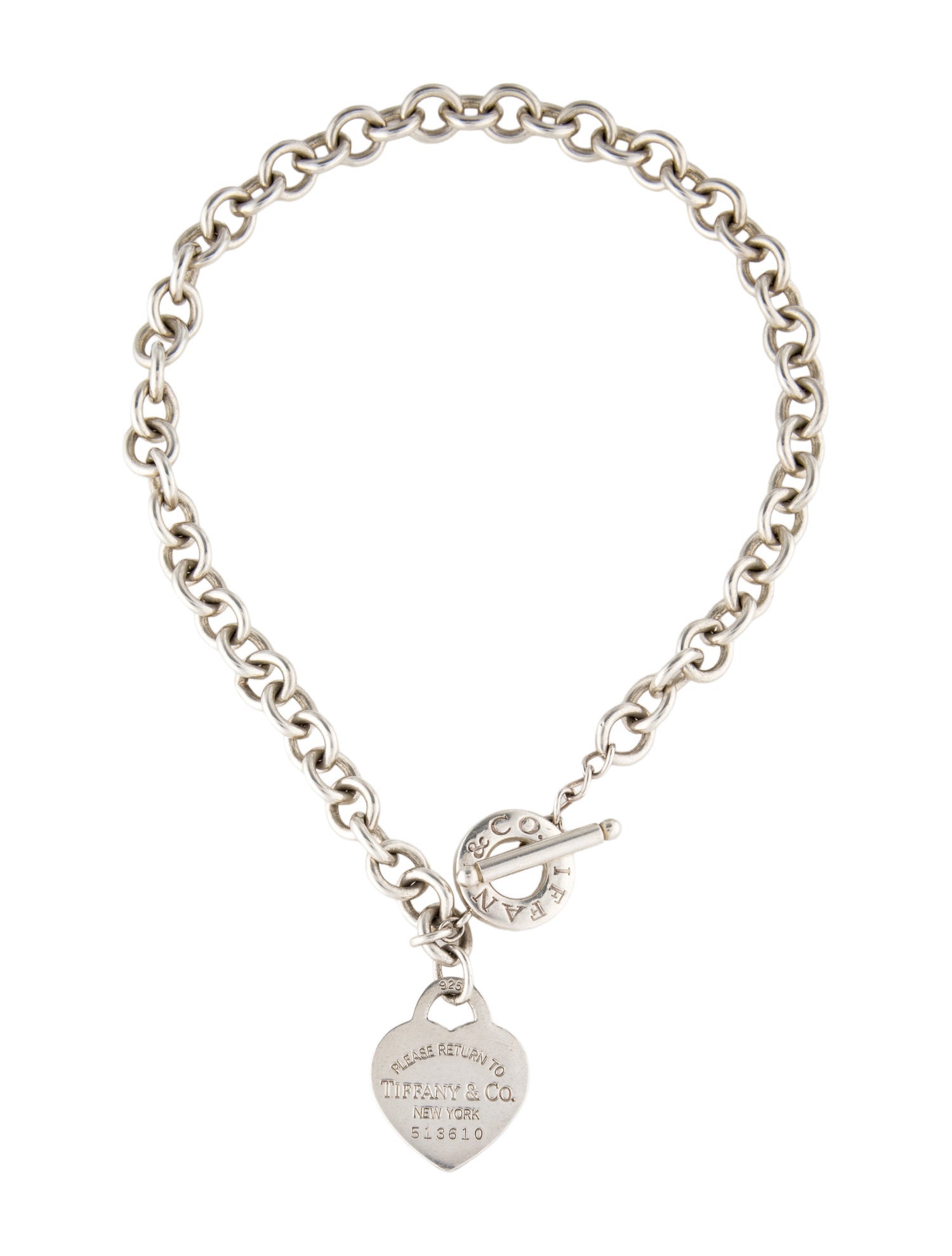 Tiffany & Co. Heart Tag Toggle Necklace