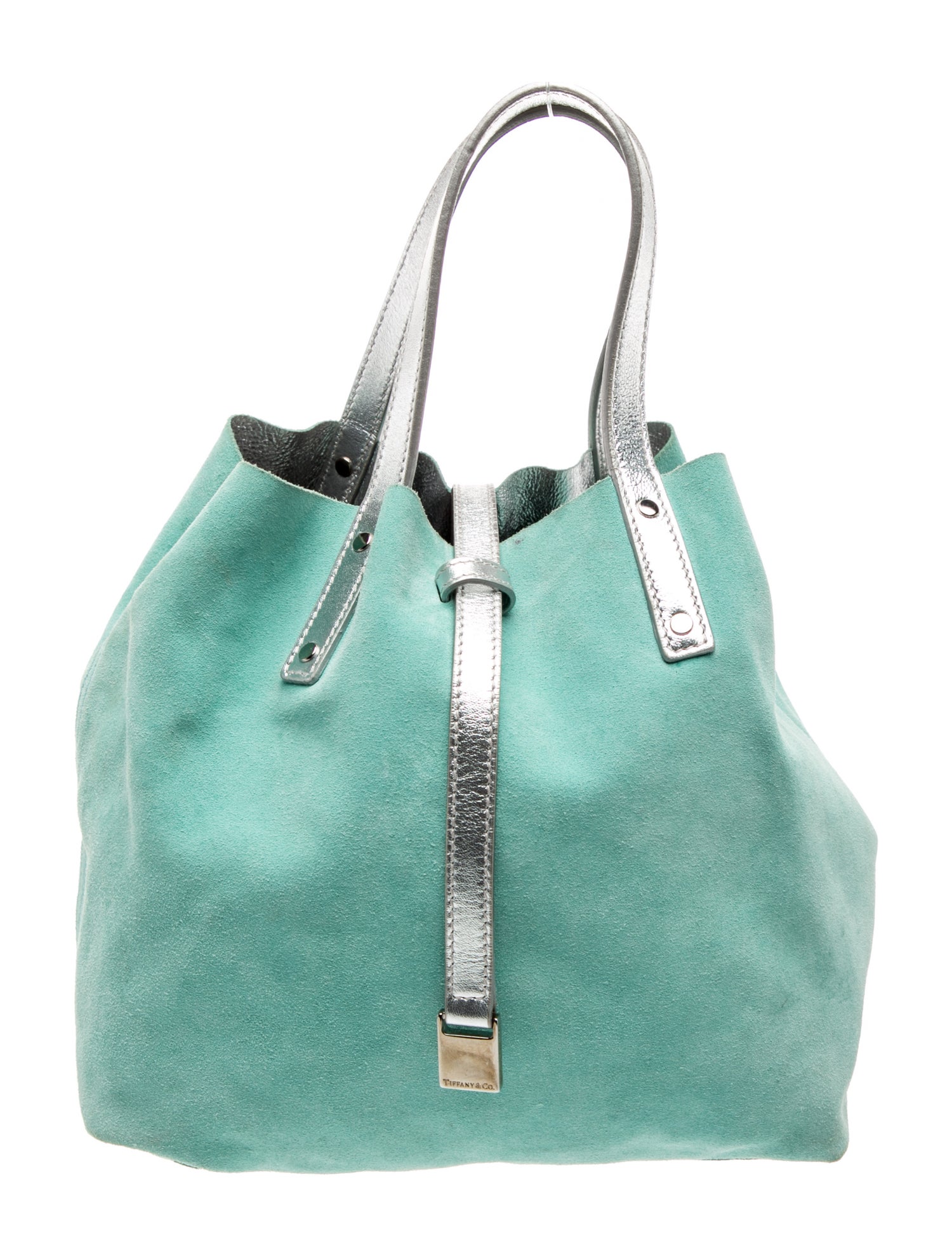 Tiffany & Co. Suede Bucket Bag