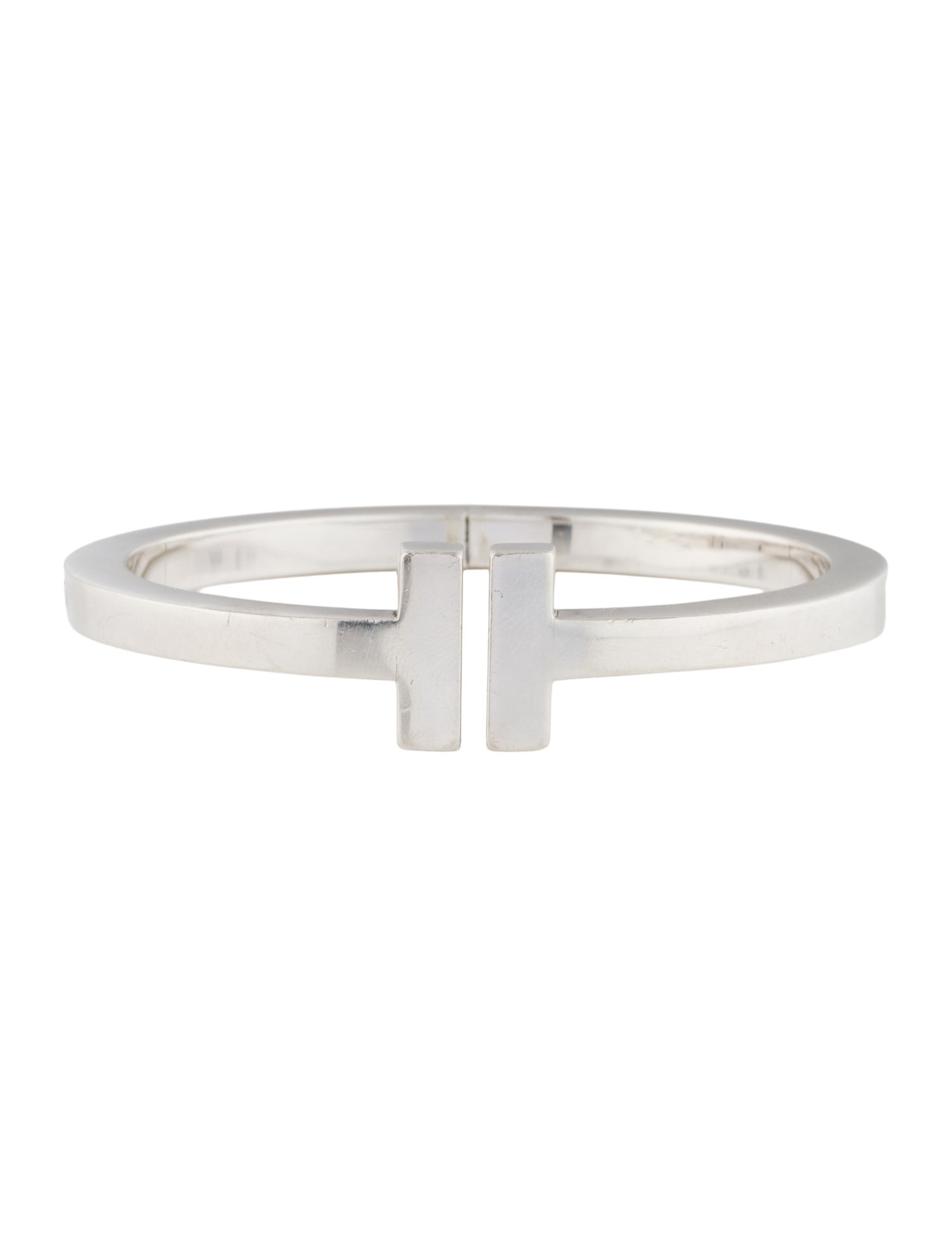 Tiffany & Co. T Square Hinged Cuff Bracelet