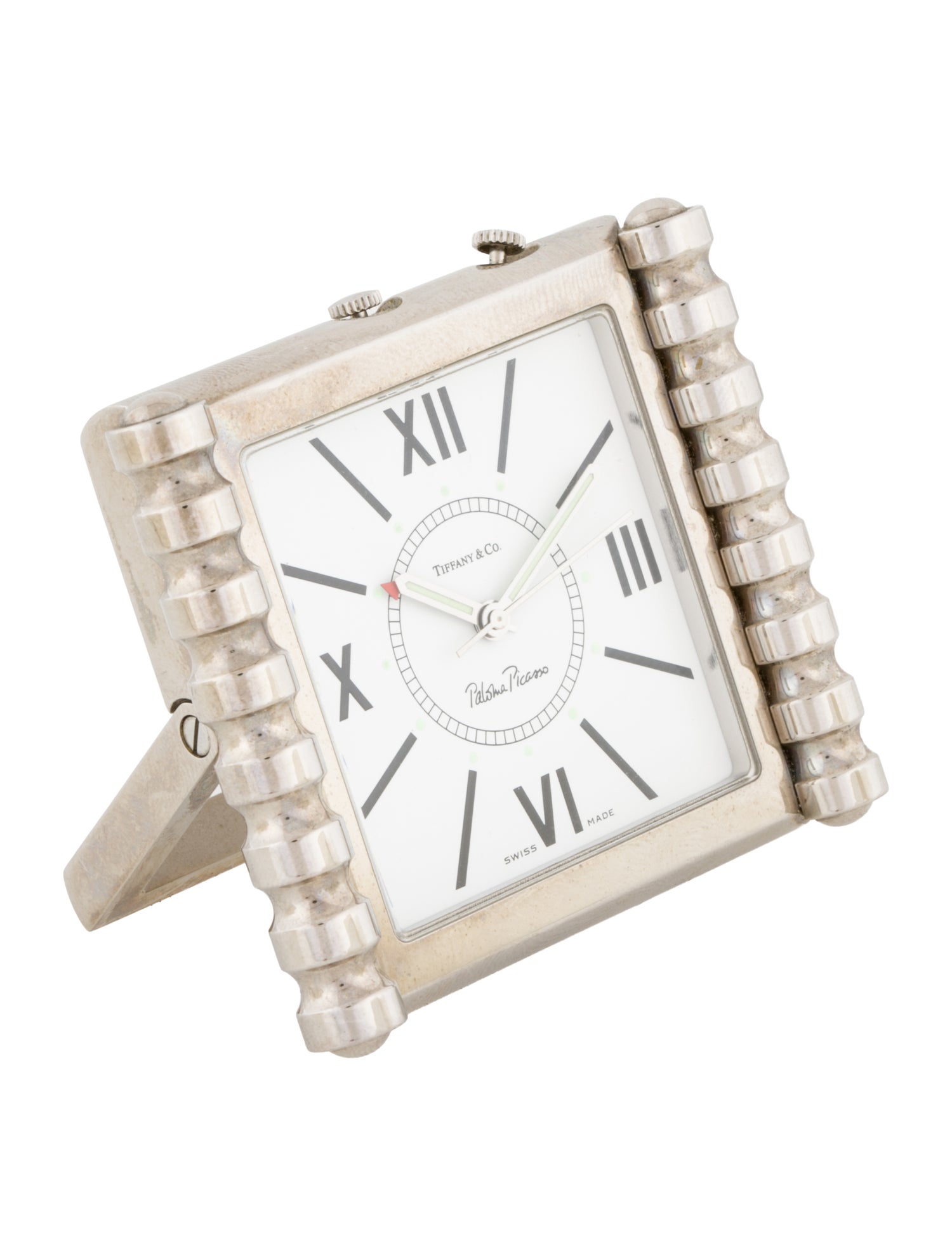 Tiffany & Co. Paloma Picasso Groove Alarm Travel Clock