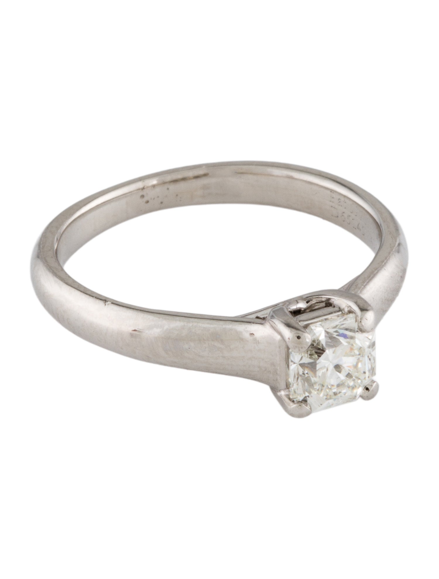 Tiffany & Co. Platinum Diamond Lucida Engagement Ring