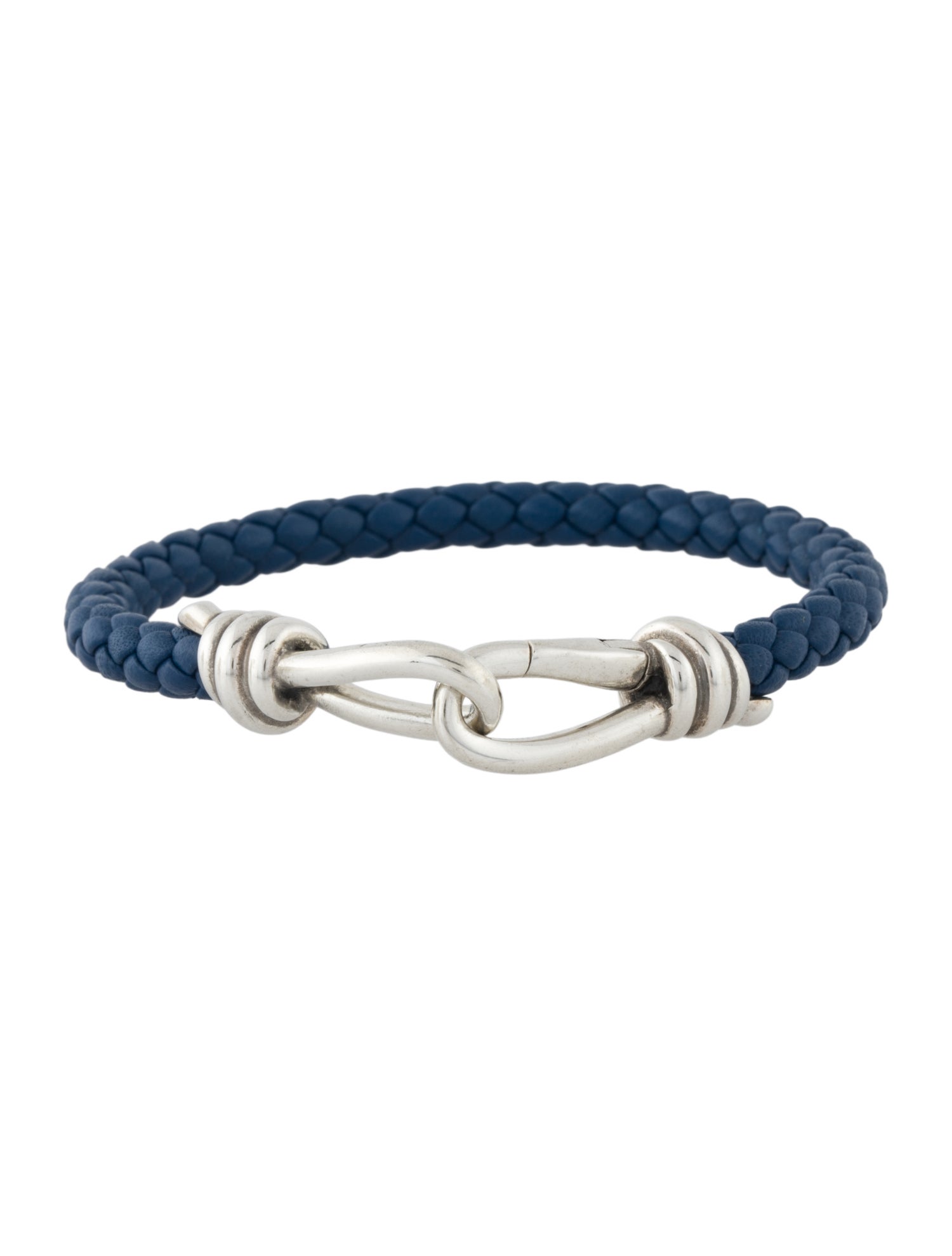 Tiffany & Co. Leather Knot Wrap Bracelet