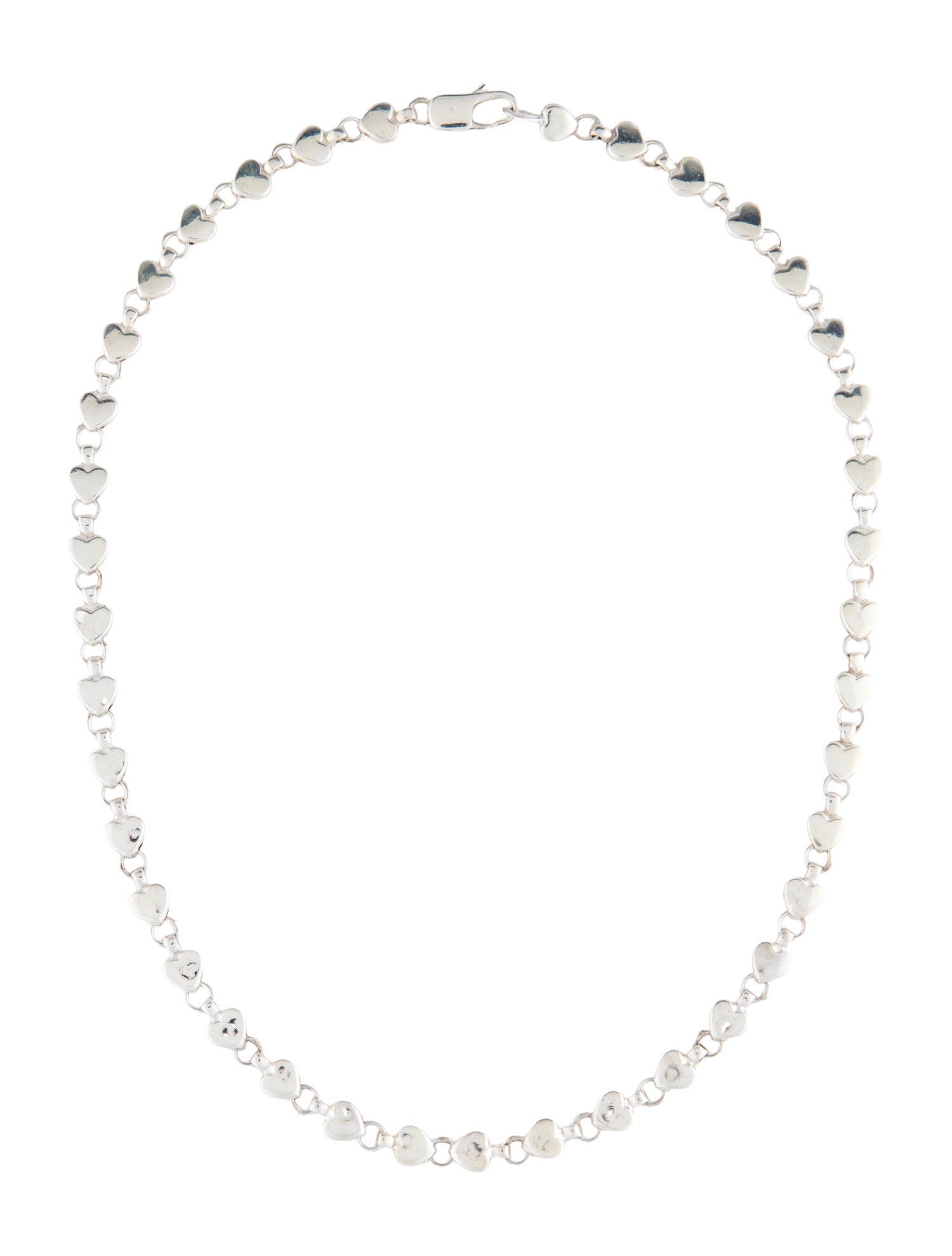 Tiffany & Co. Heart Link Collar Necklace
