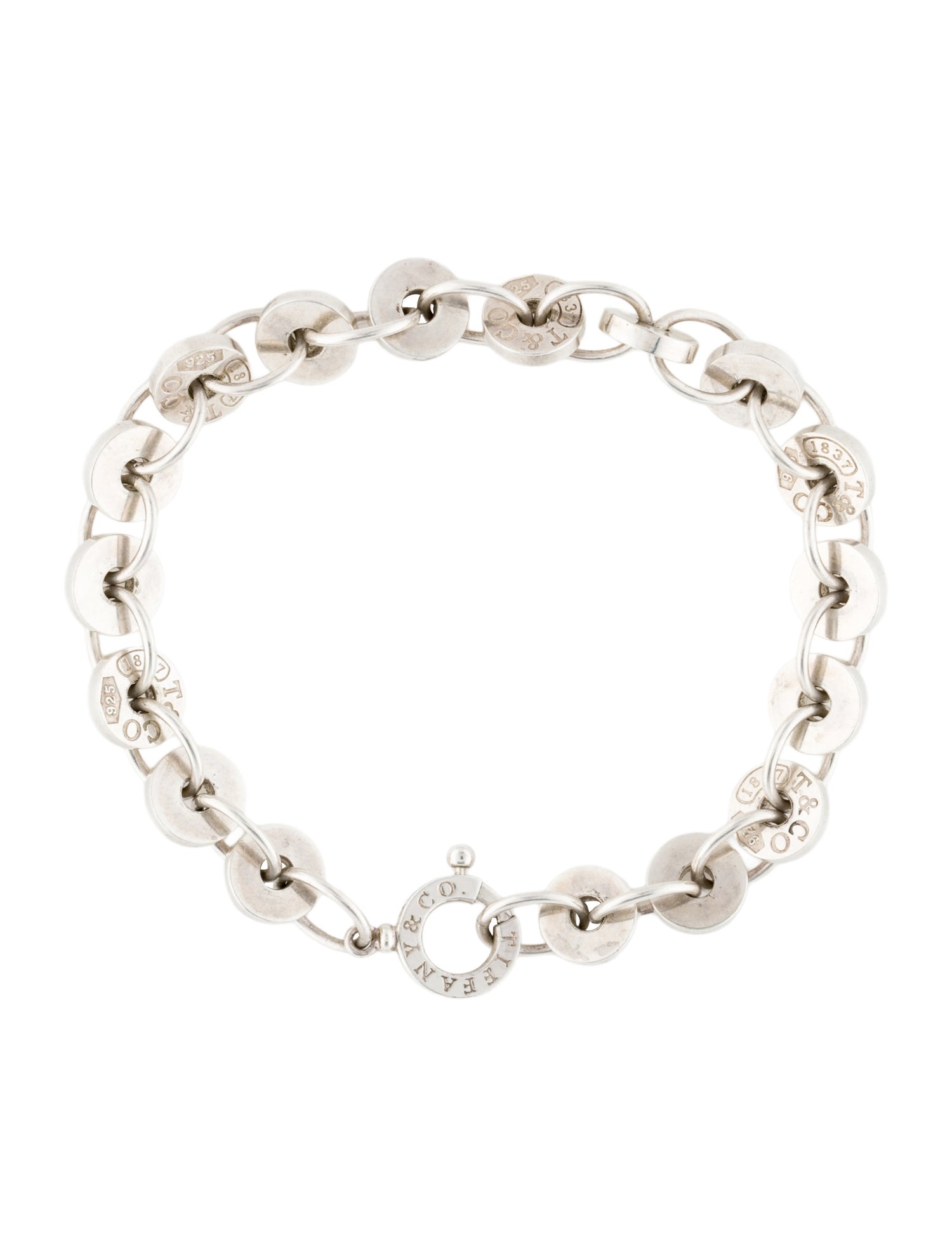 Tiffany & Co. 1837 Circle Link Bracelet