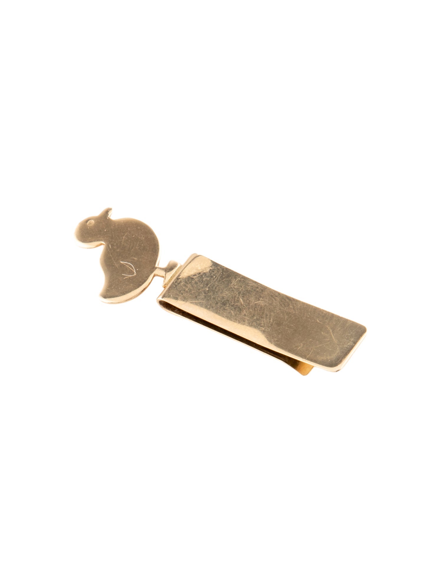 Tiffany & Co. Vintage 14K Duck Clip