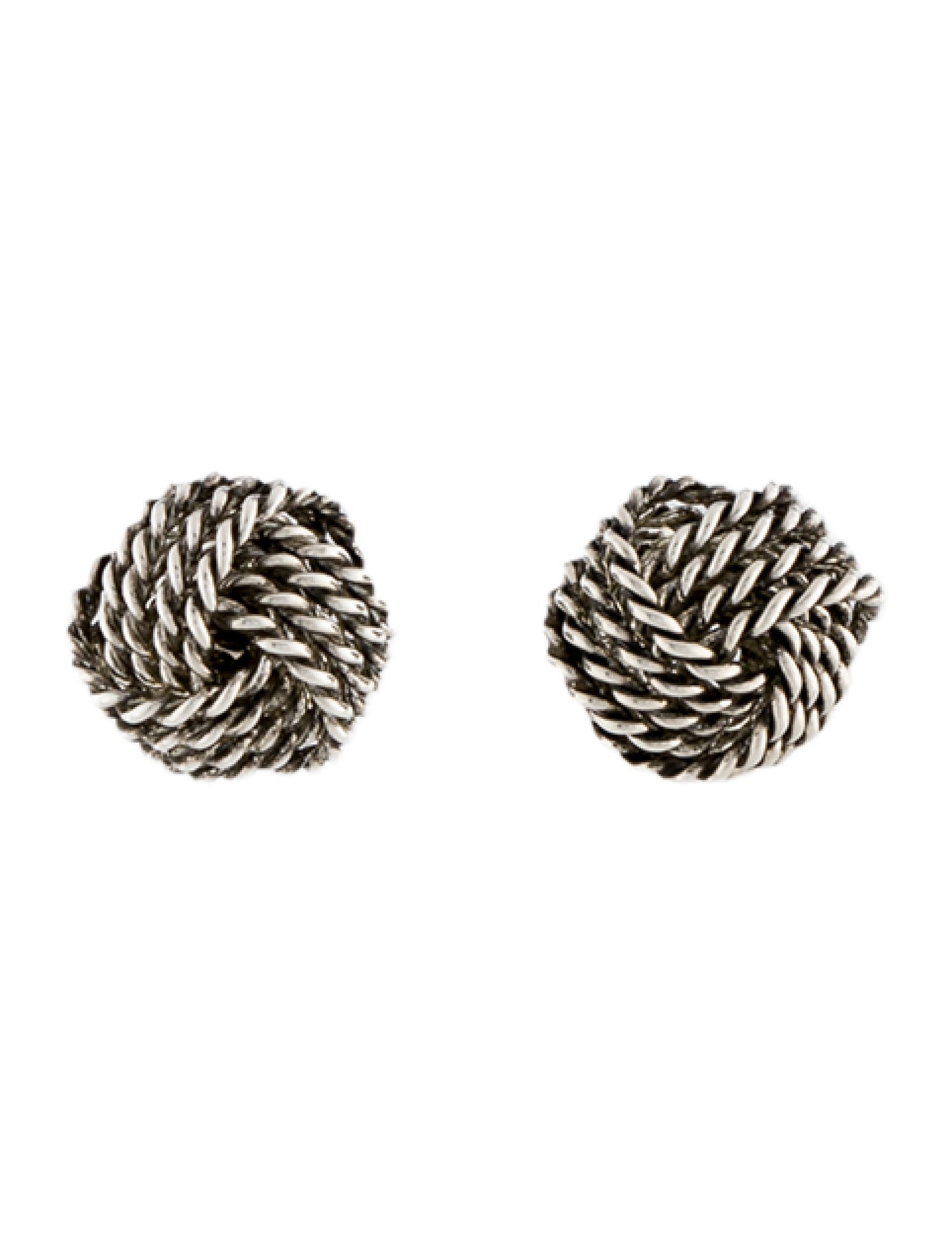 Tiffany & Co. Twist Knot Stud Earrings