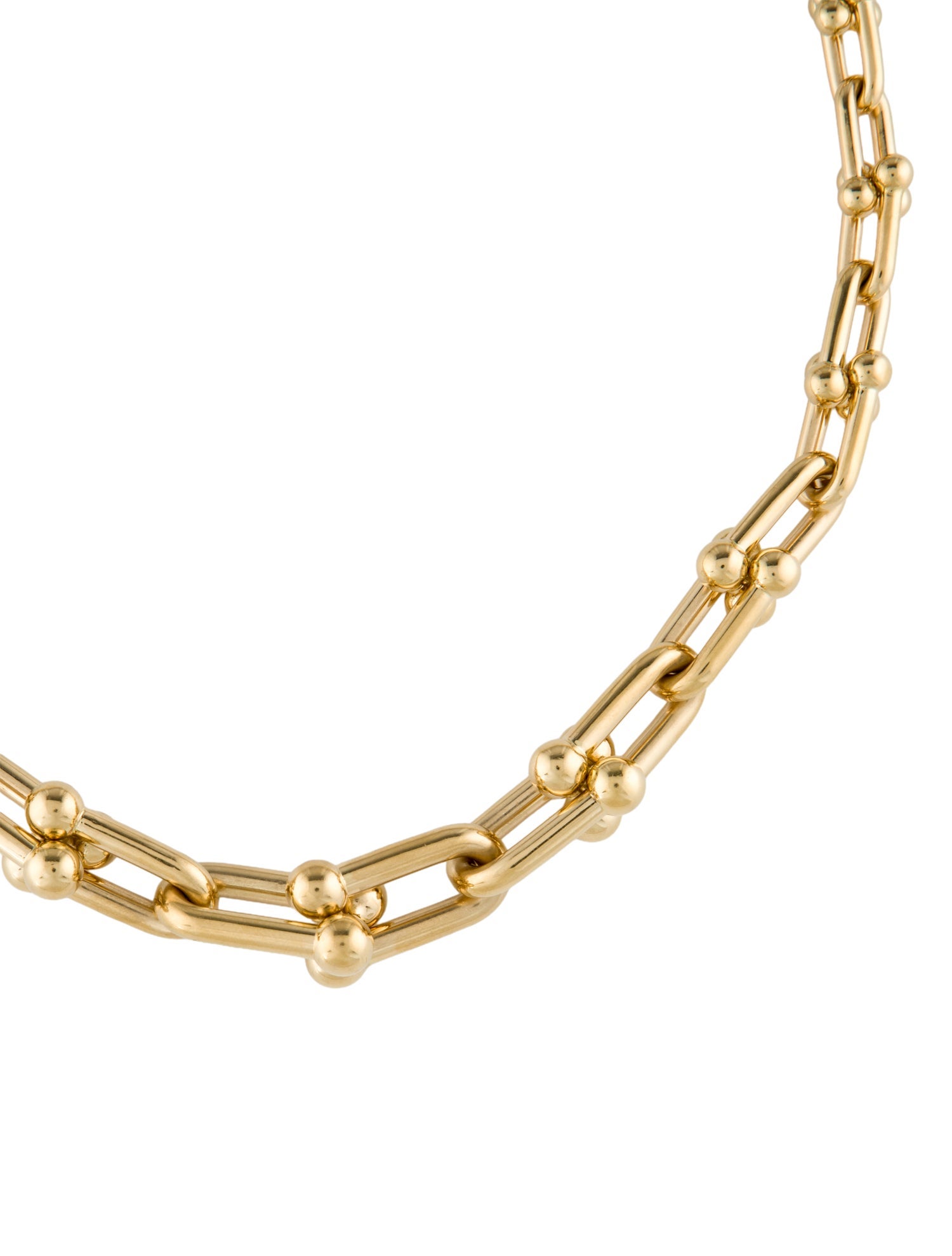Tiffany & Co. 18K Graduated Link Necklace