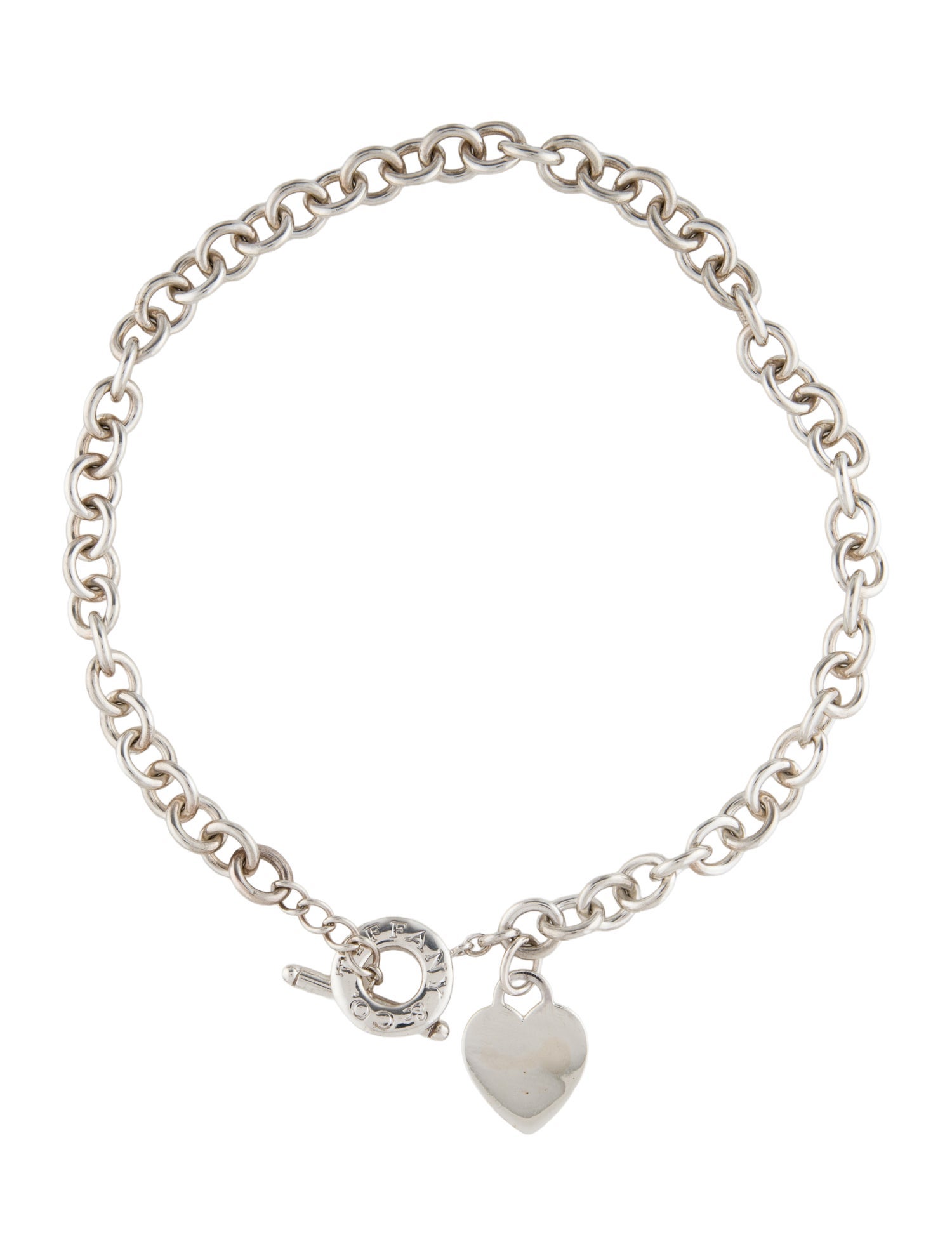 Tiffany & Co. Heart Tag Toggle Necklace