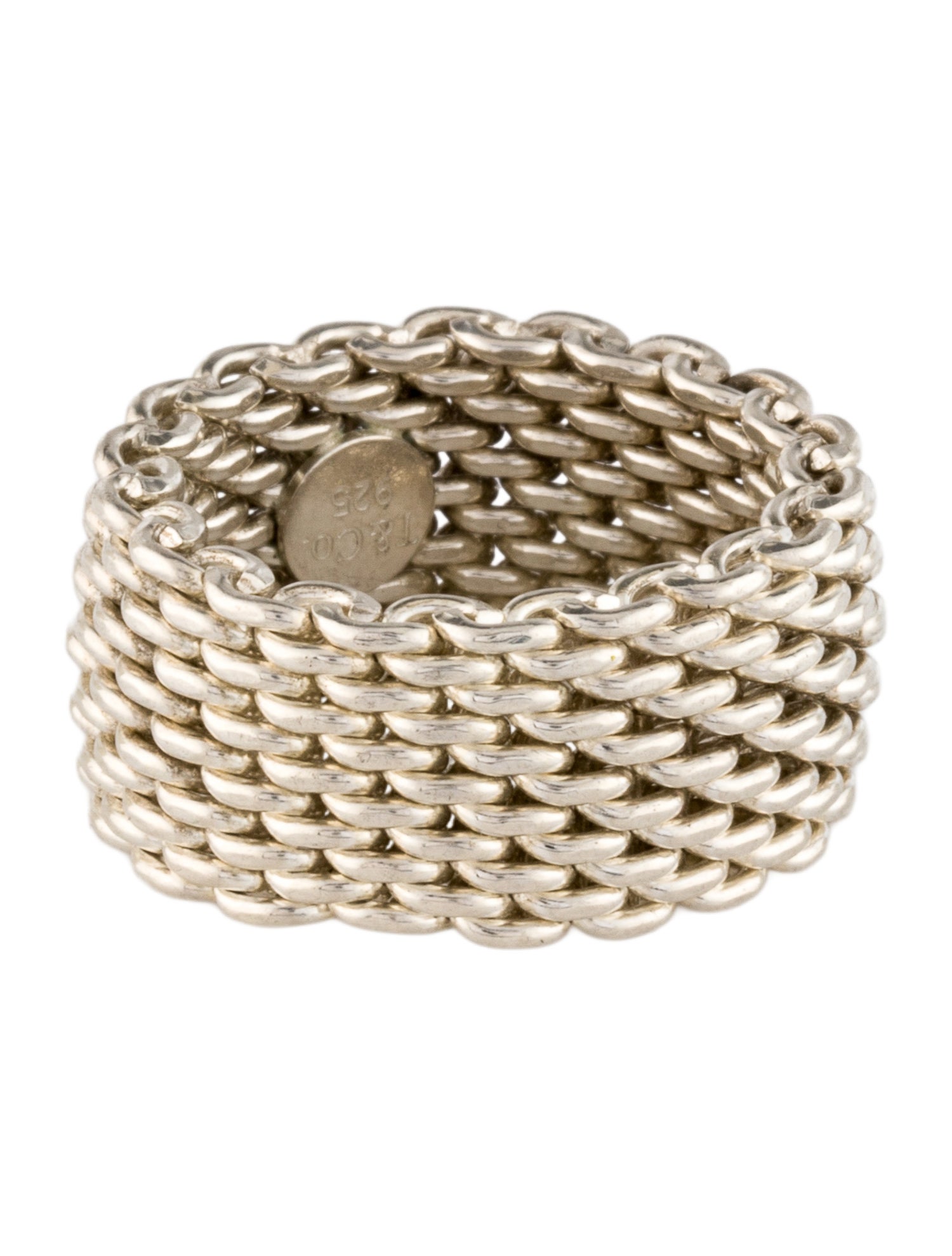 Tiffany & Co. Somerset Mesh Ring