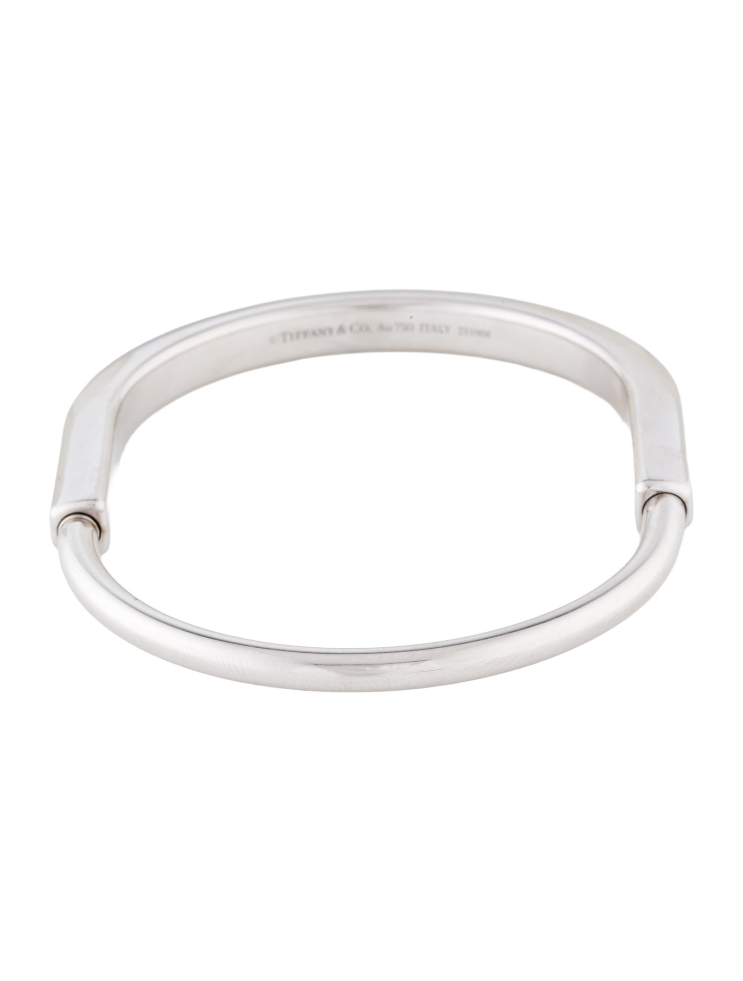 Tiffany & Co. 18K Lock Bangle