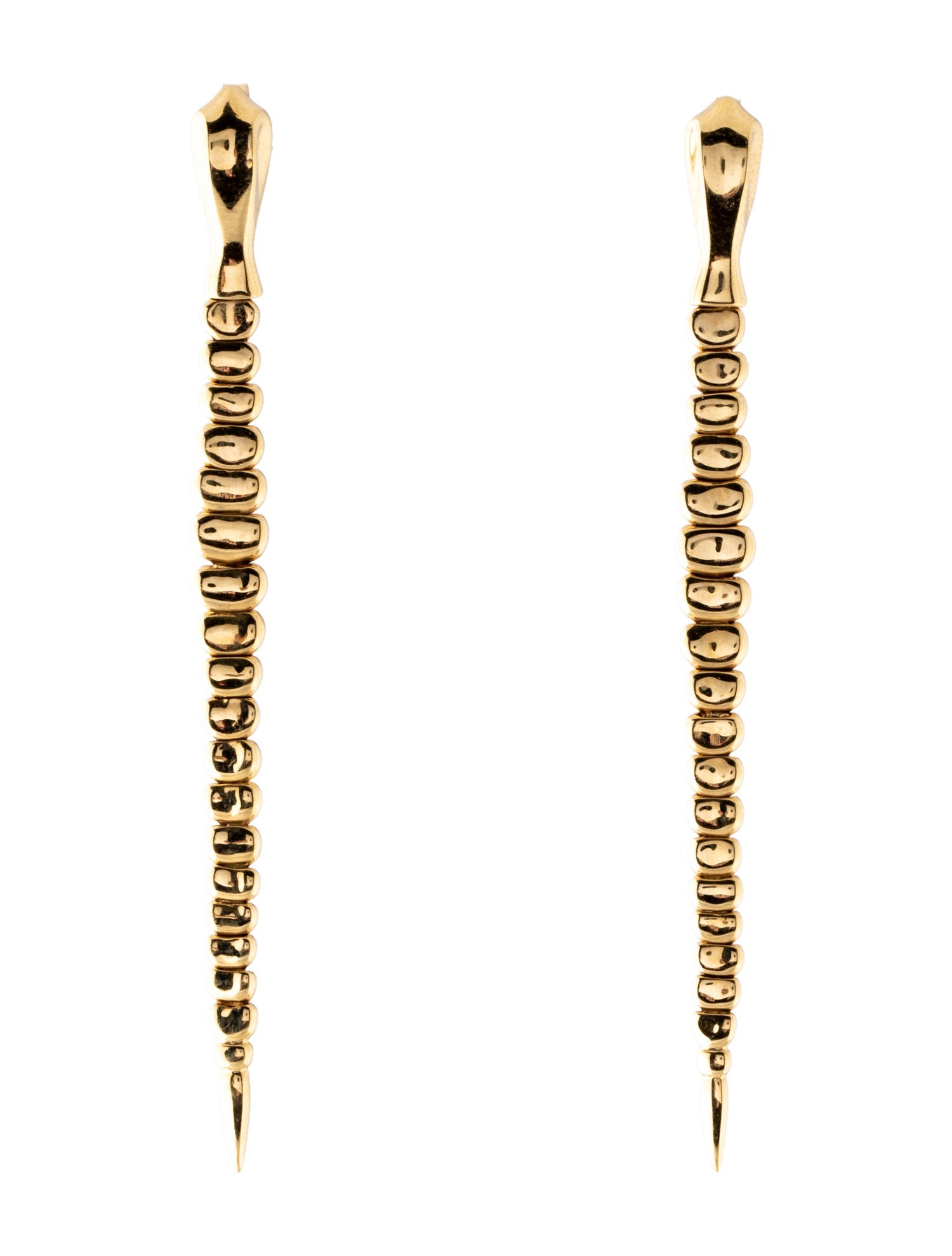 Tiffany & Co. 18K Snake Drop Earrings