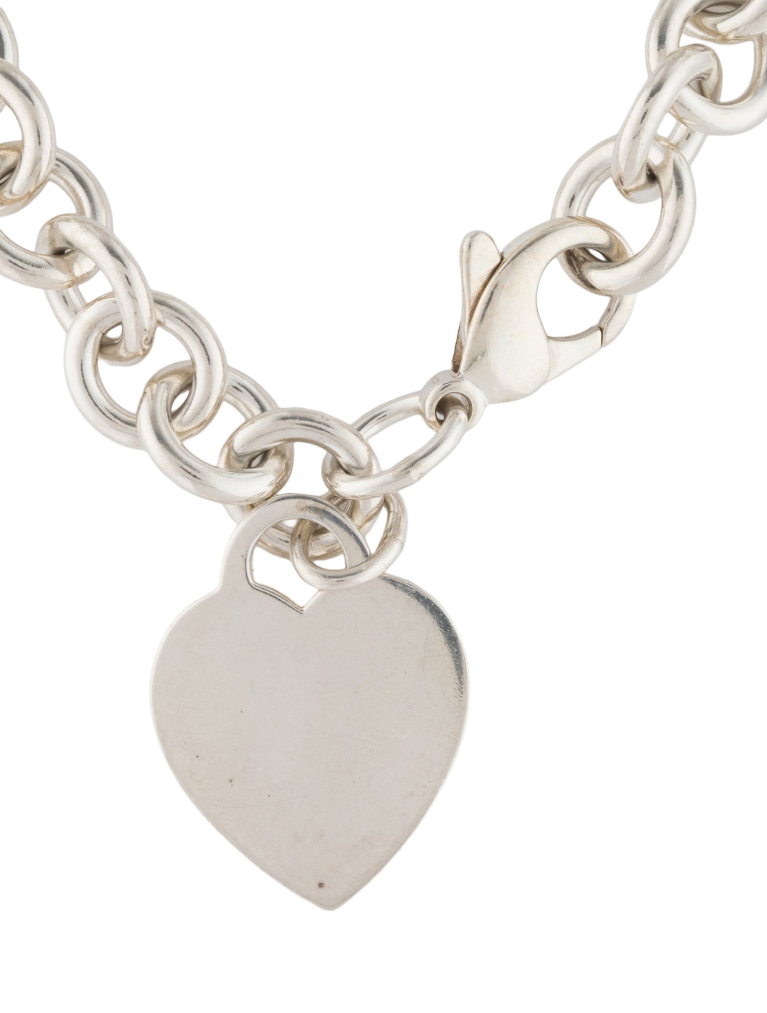 Tiffany & Co. Heart Tag Charm Bracelet