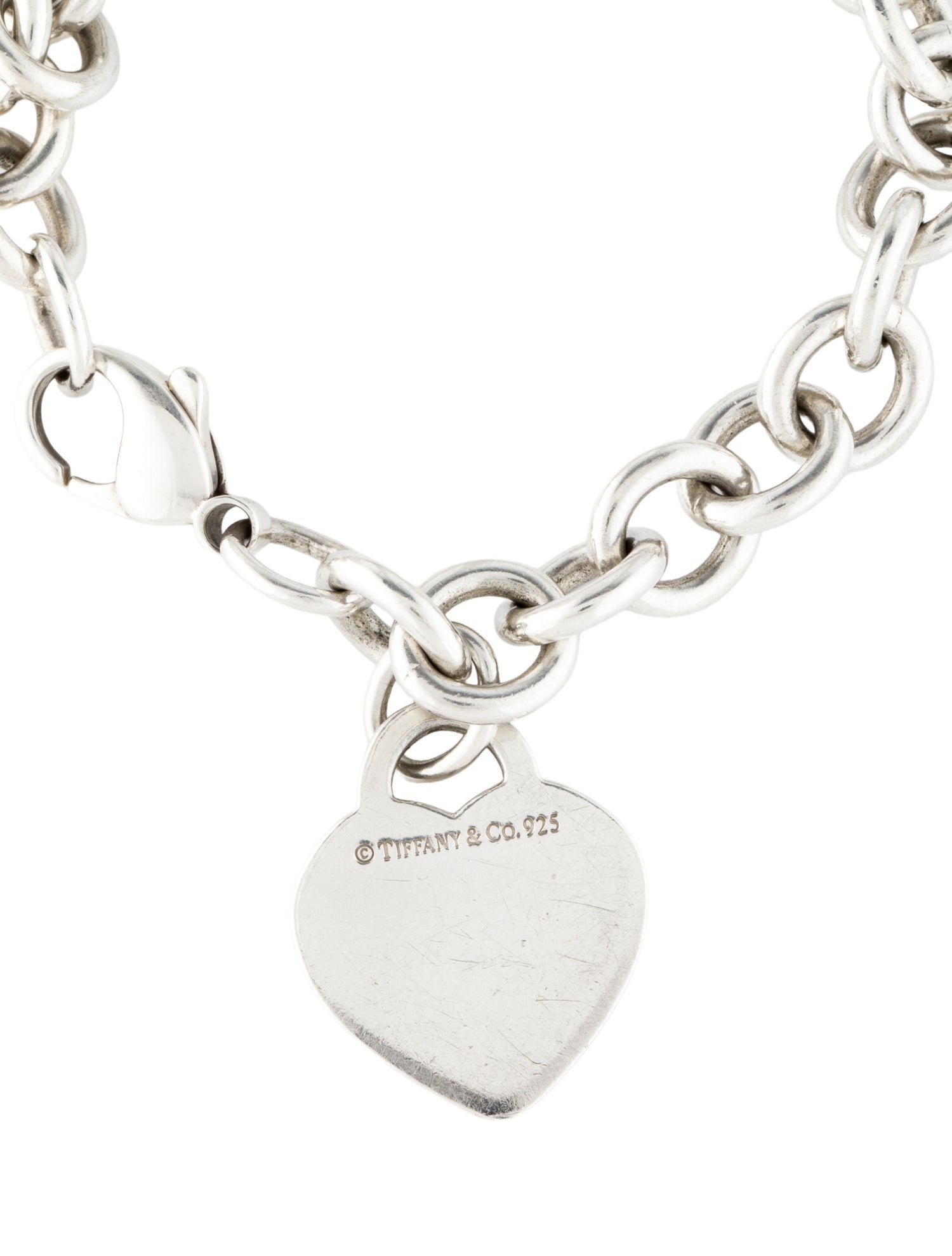 Tiffany & Co. Heart Tag Charm Bracelet - Charm, Bracelets