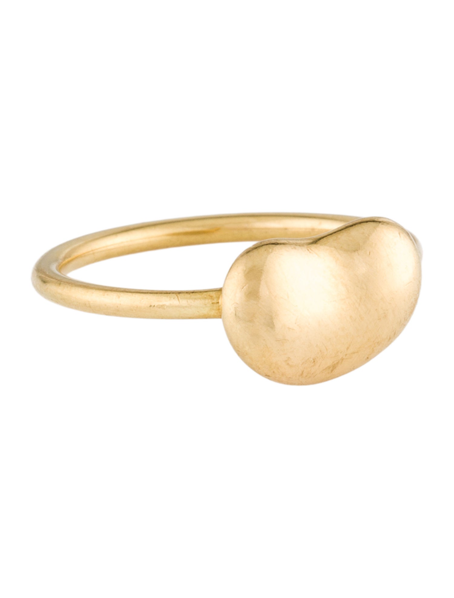 Tiffany & Co. 18K Bean Wire Ring
