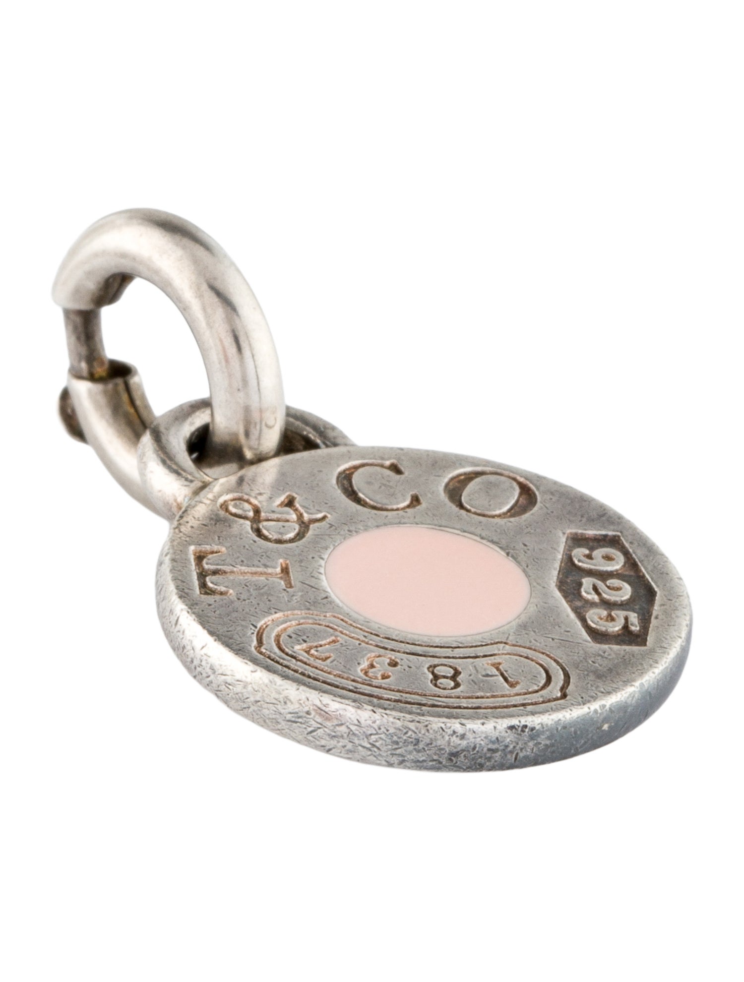 Tiffany & Co. Enamel 1837 Round Charm