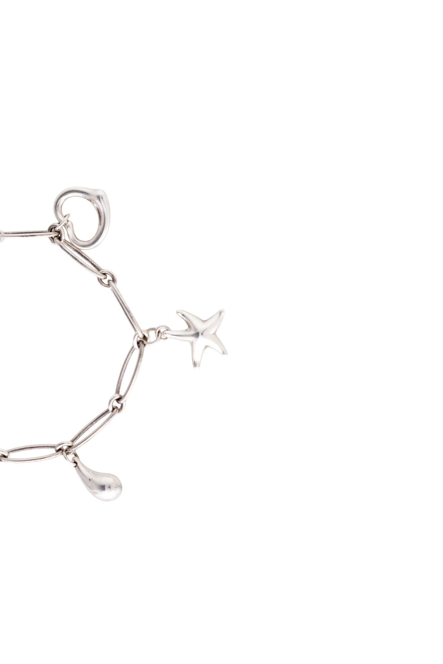 Tiffany & Co. Five Charm Link Bracelet
