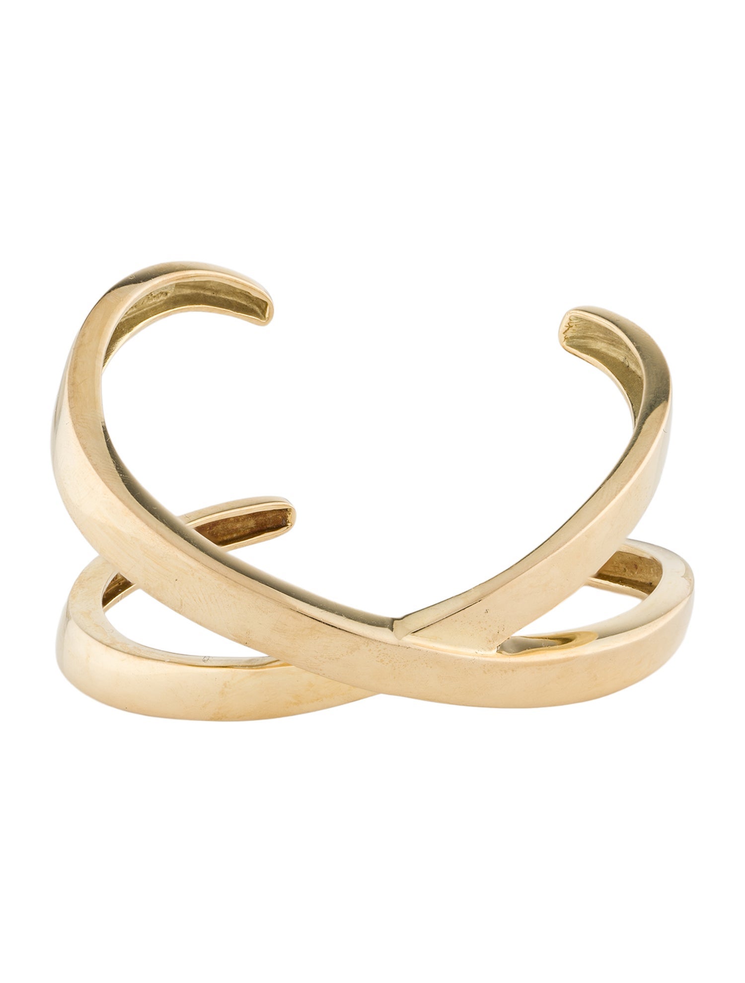 Tiffany & Co. Vintage 18K Graffiti X Cuff Bracelet