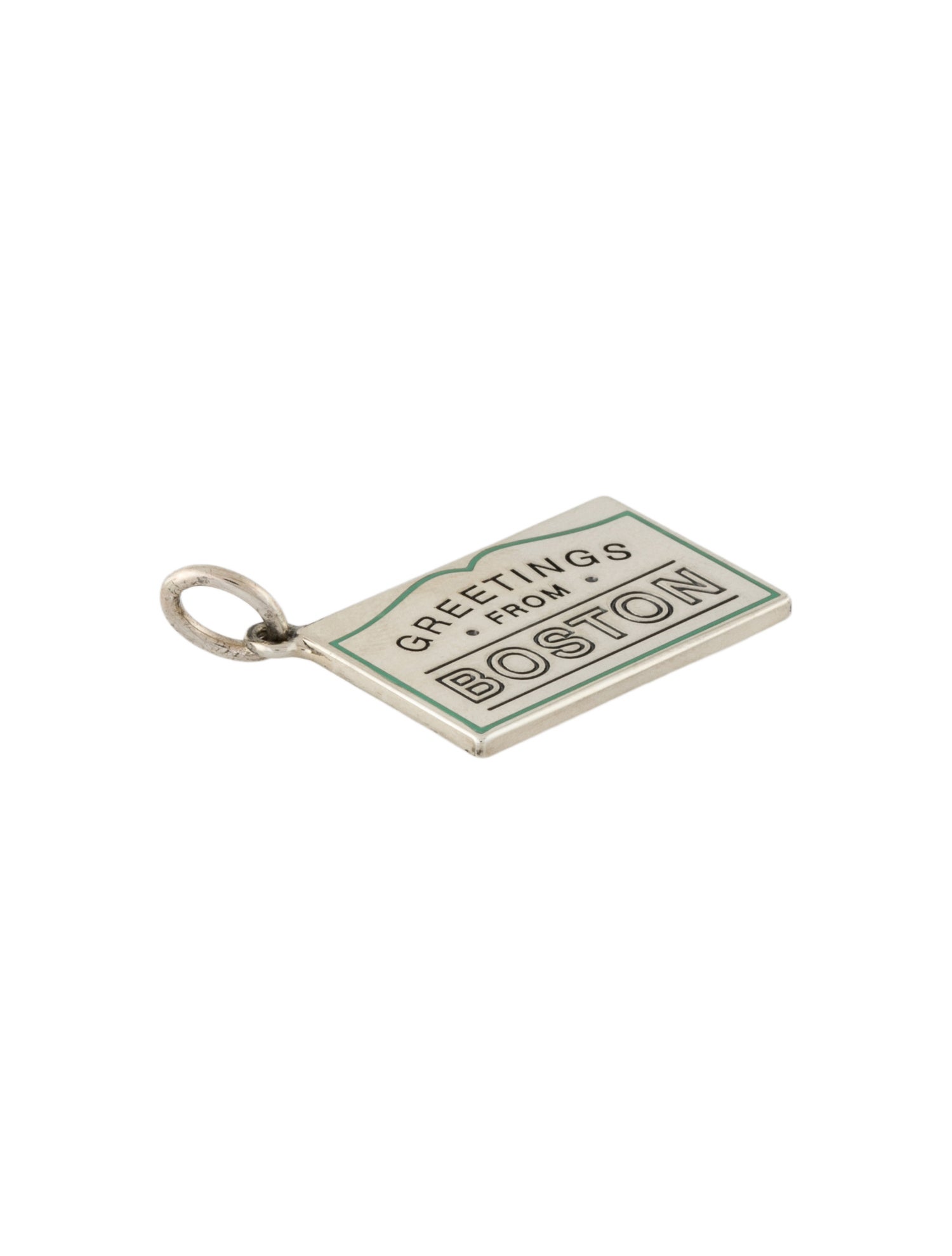 Tiffany & Co. 'Greetings from Boston' Postcard Charm