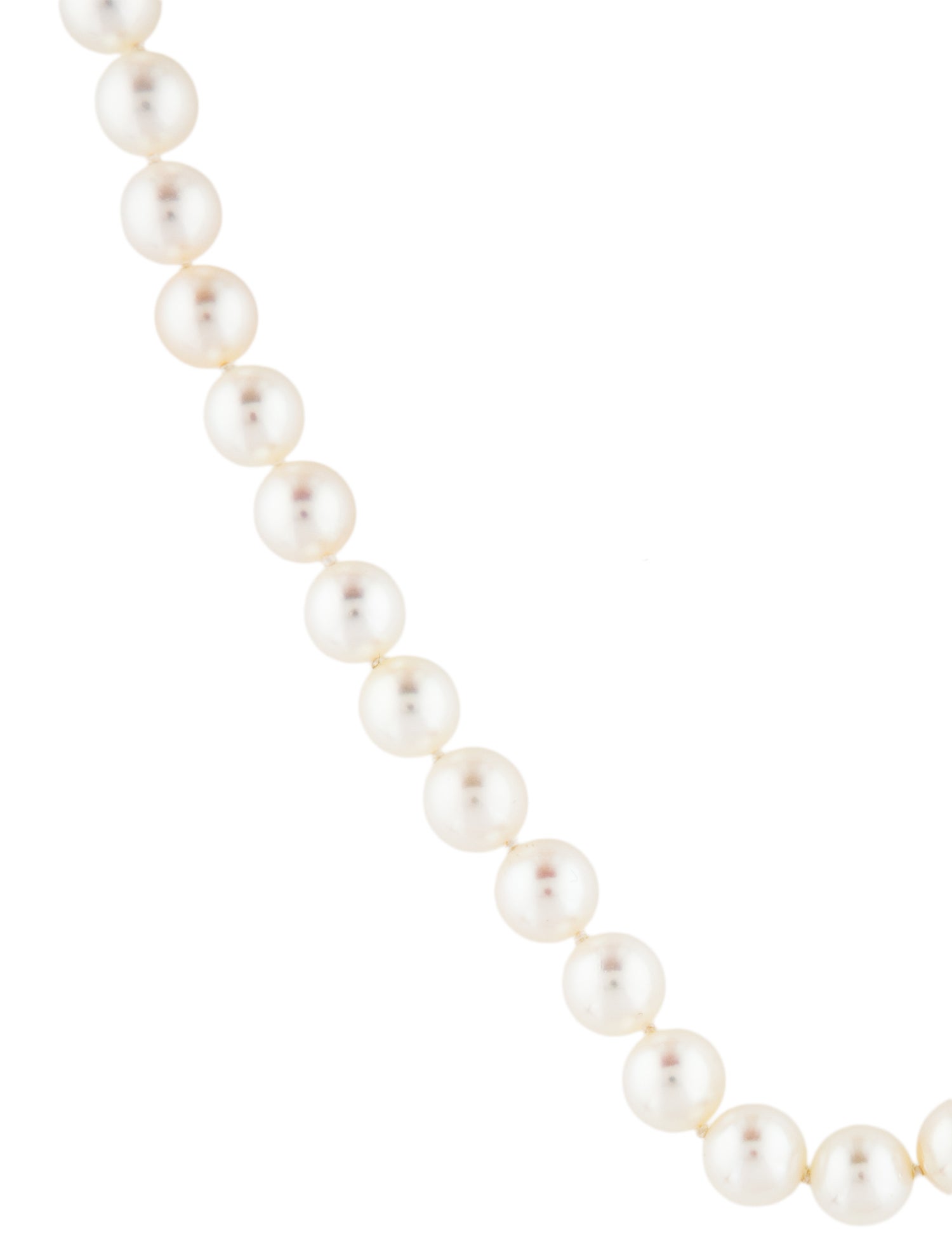 Tiffany & Co. Pearl Bead Strand Necklace