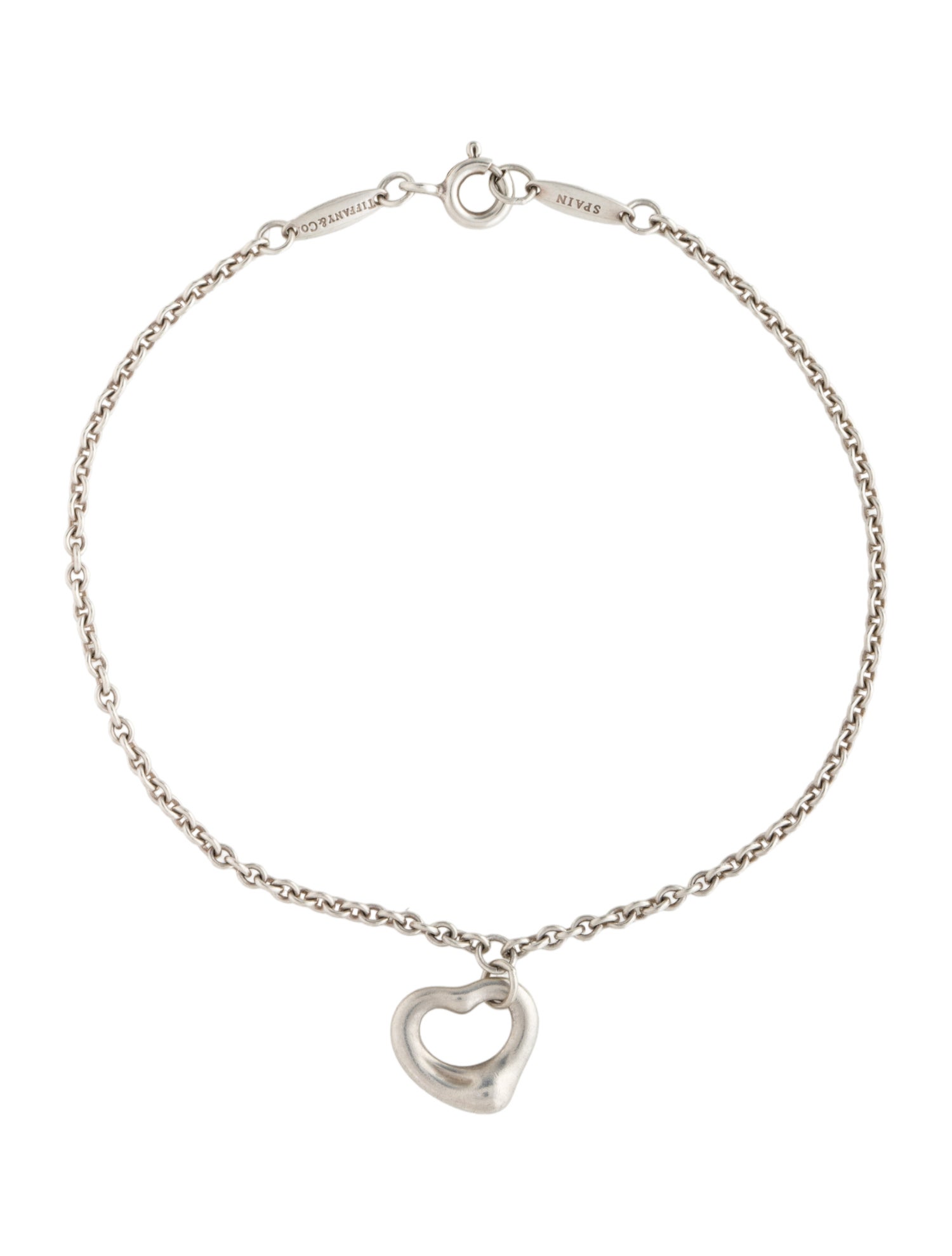 Tiffany & Co. Open Heart Bracelet, 11 mm