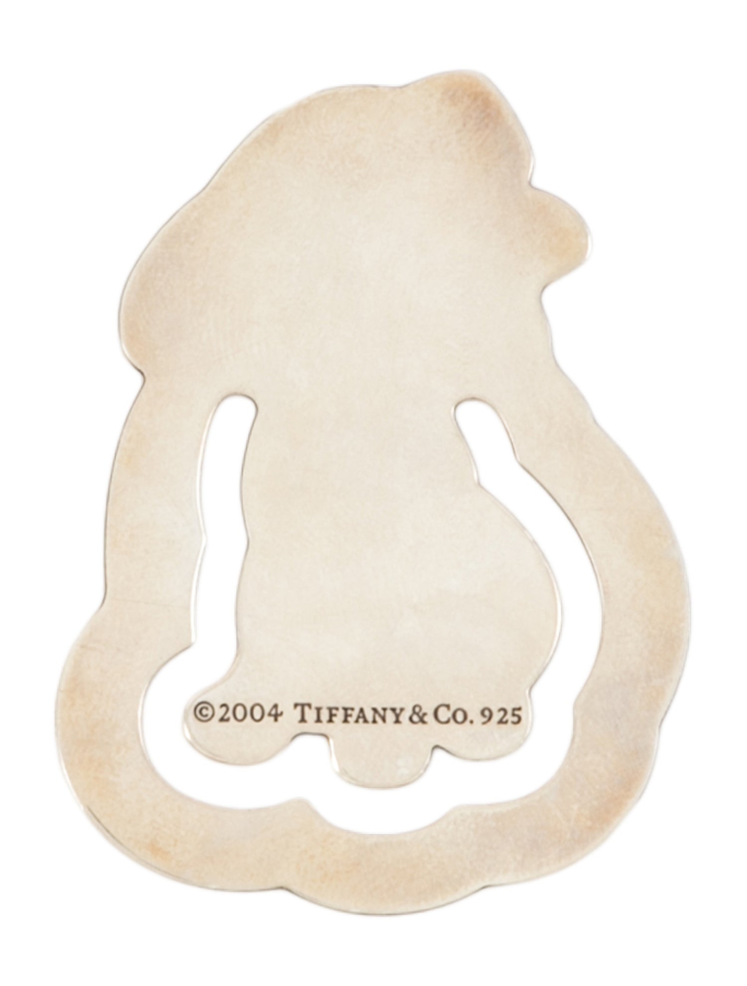Tiffany & Co. Sterling Silver Dog Bookmark