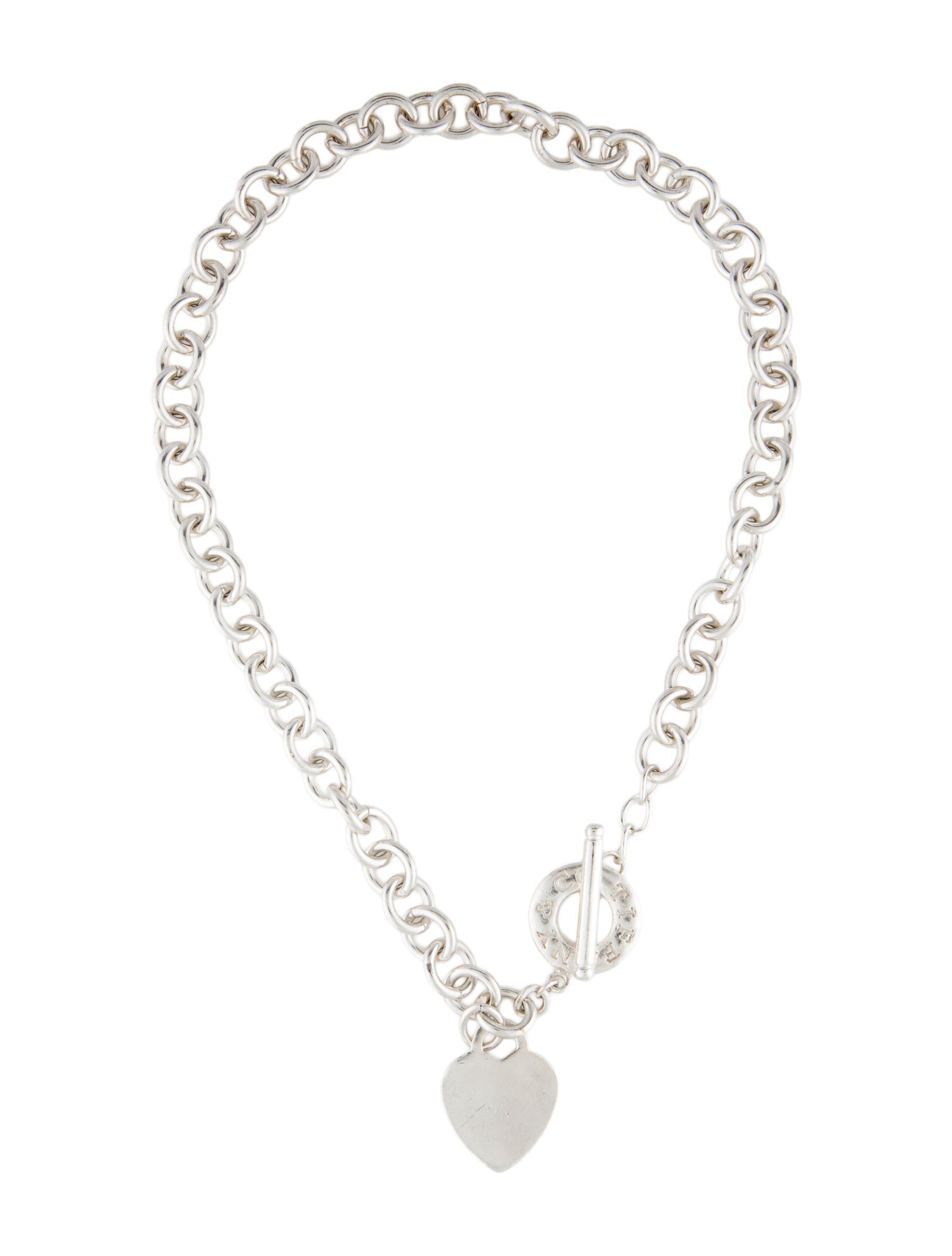 Tiffany & Co. Heart Tag Toggle Necklace