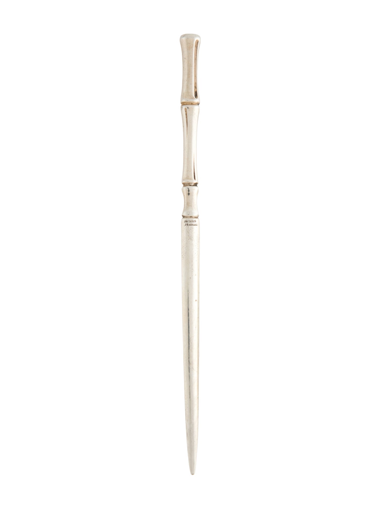 Tiffany & Co. Sterling Bamboo Letter Opener