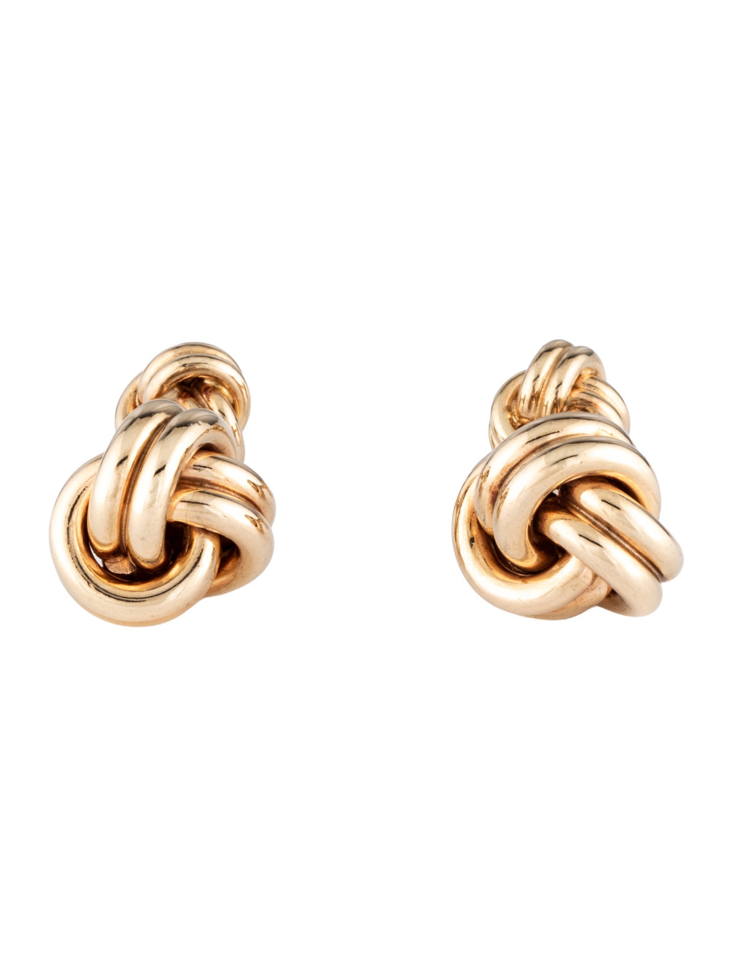 Tiffany & Co. Vintage 14K Knot Cufflinks