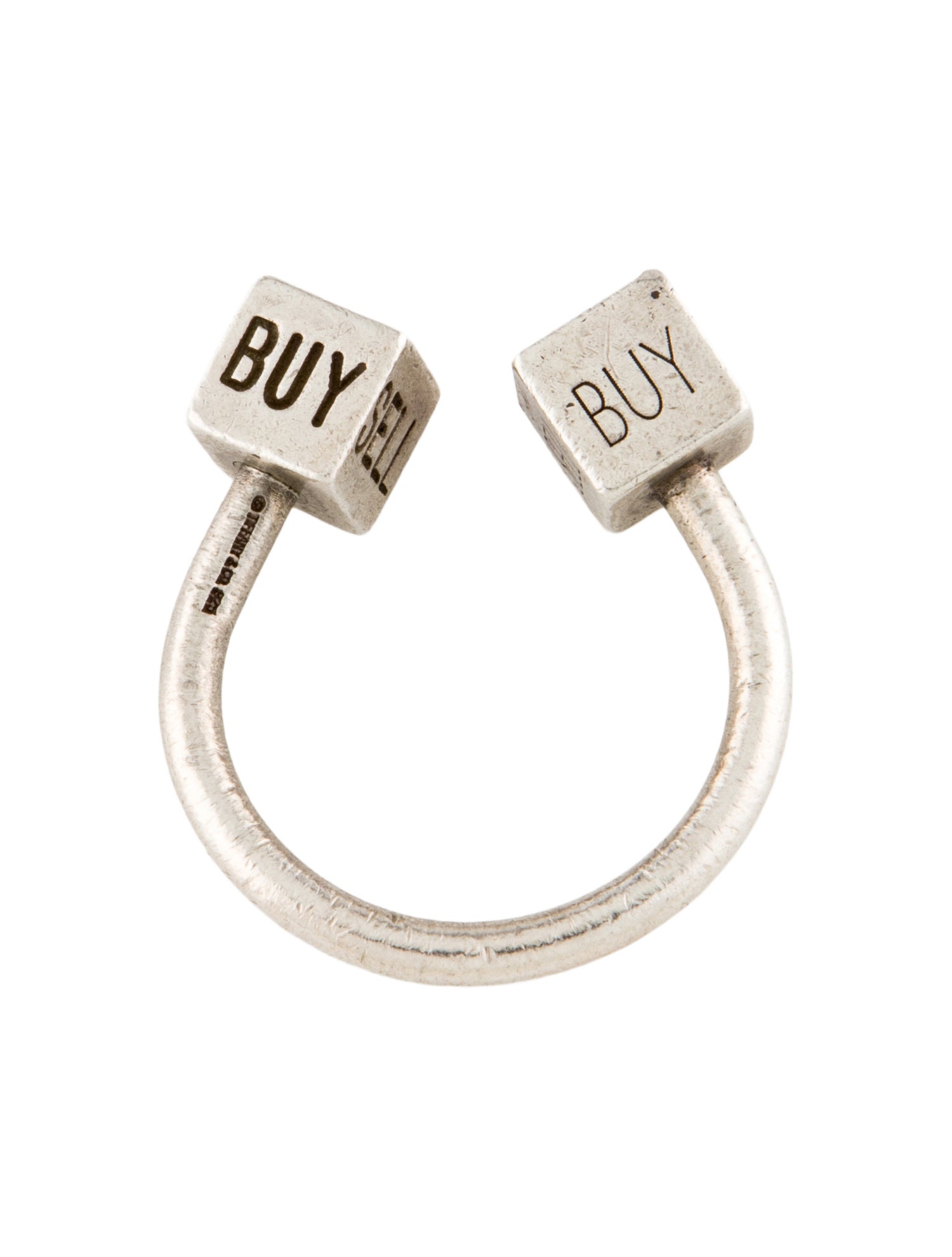 Tiffany & Co. Small Silver Keychain