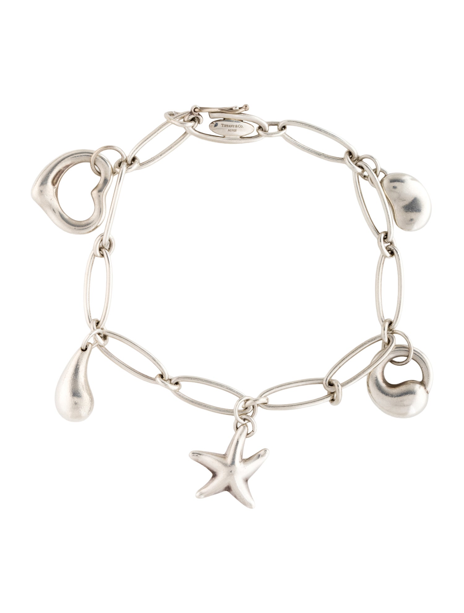 Tiffany & Co. Multi-Charm Link Bracelet