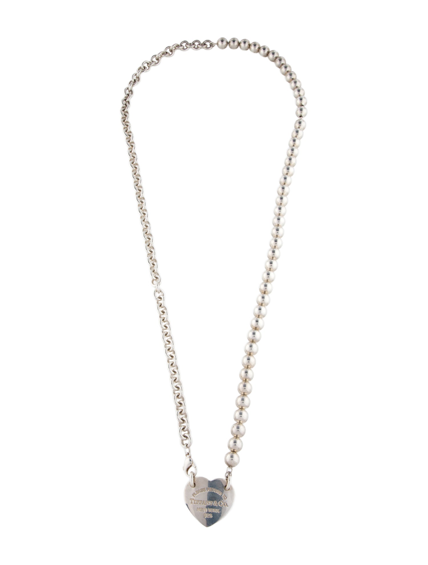 Tiffany & Co. Heart Tag Wrap Necklace