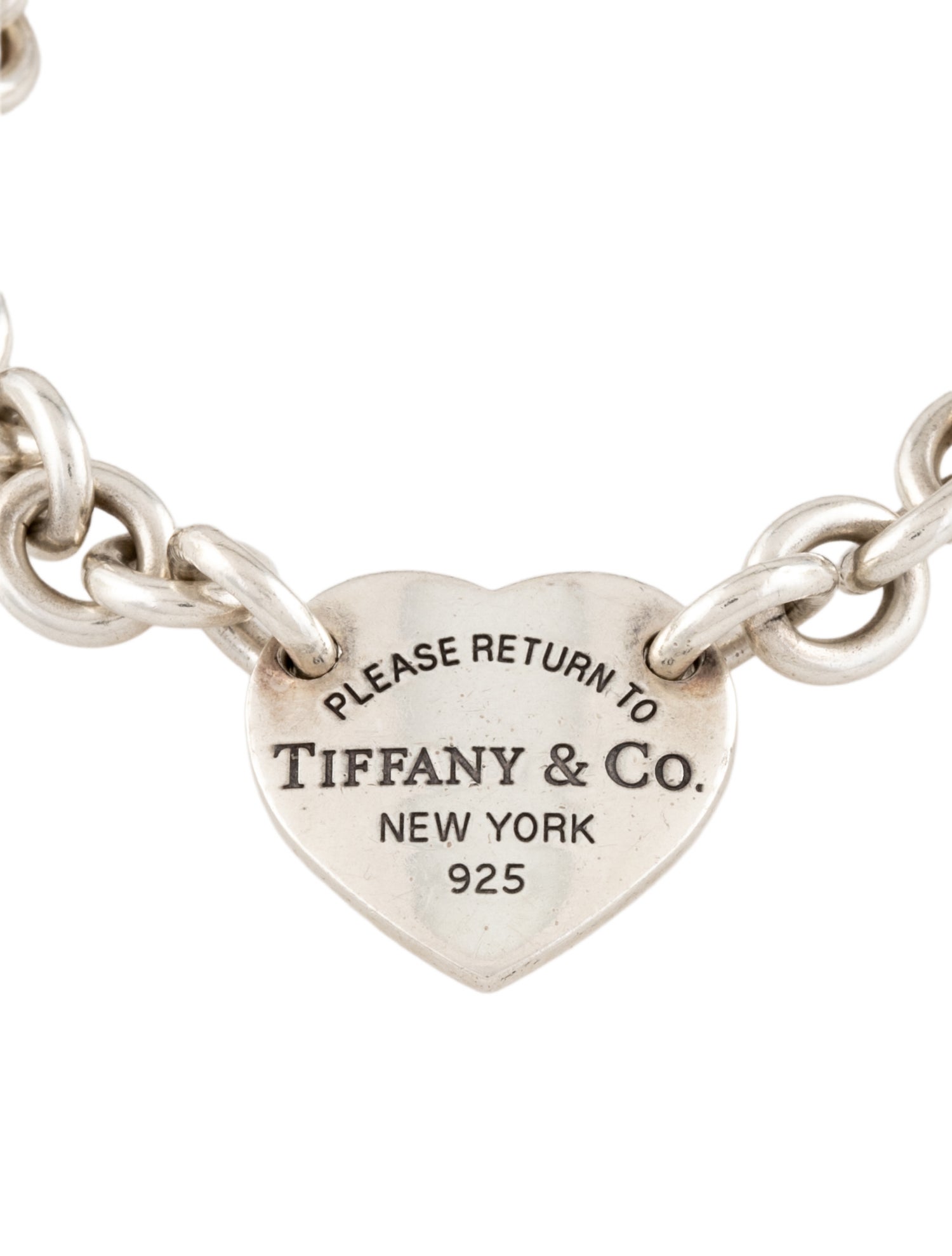 Tiffany & Co. Heart Tag Charm Bracelet