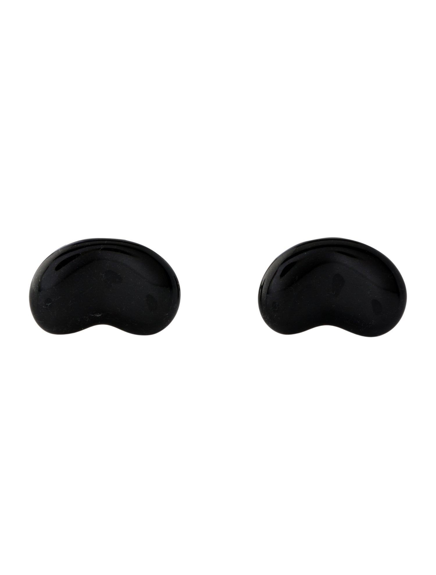 Tiffany & Co. Enamel Bean Design Cufflinks