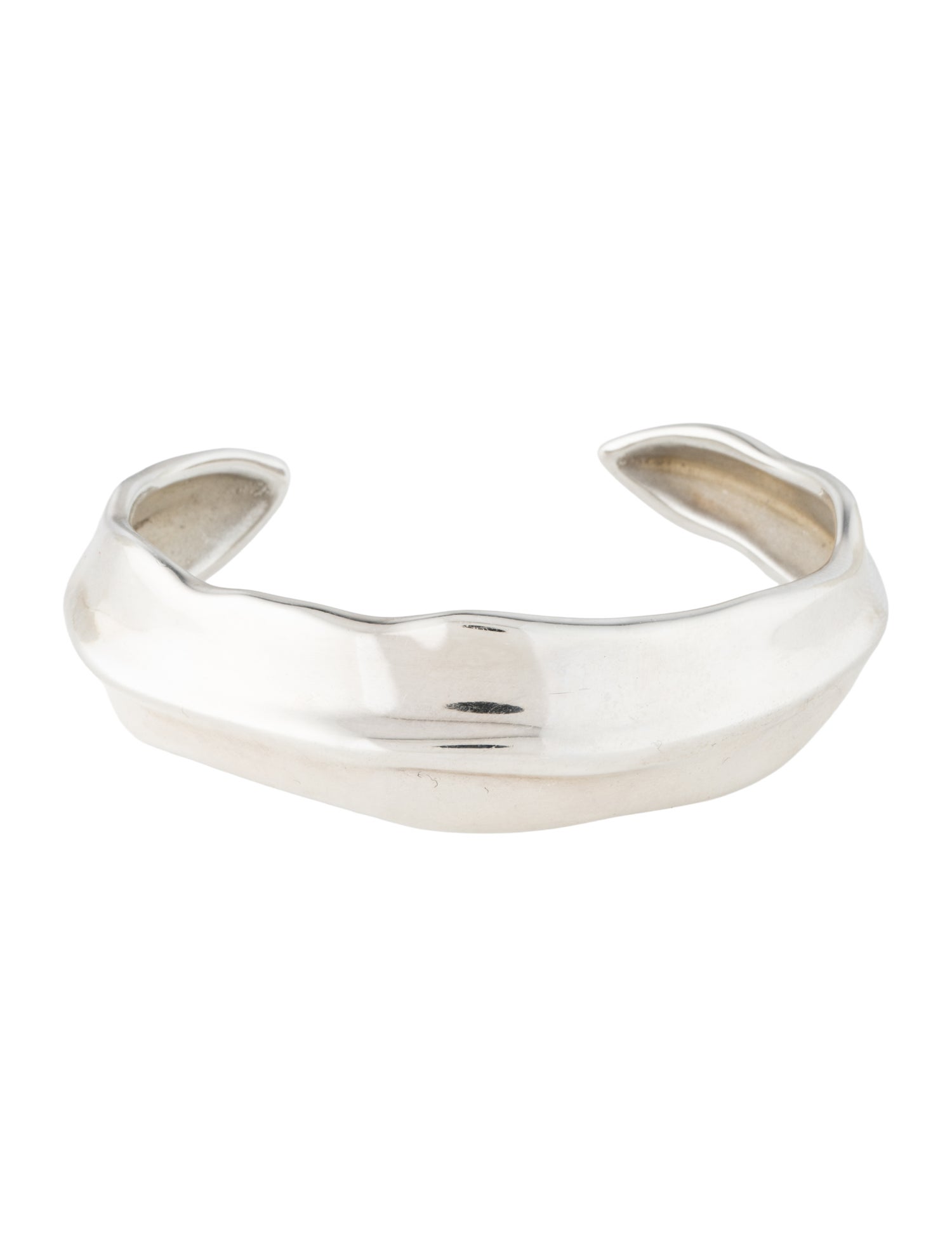 Tiffany & Co. Vintage Sculpted Leaf Cuff Bracelet