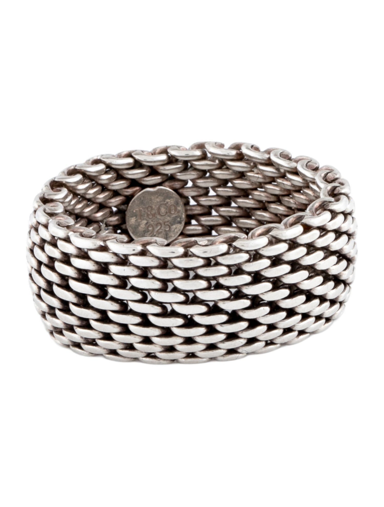 Tiffany & Co. Wide Somerset Mesh Band