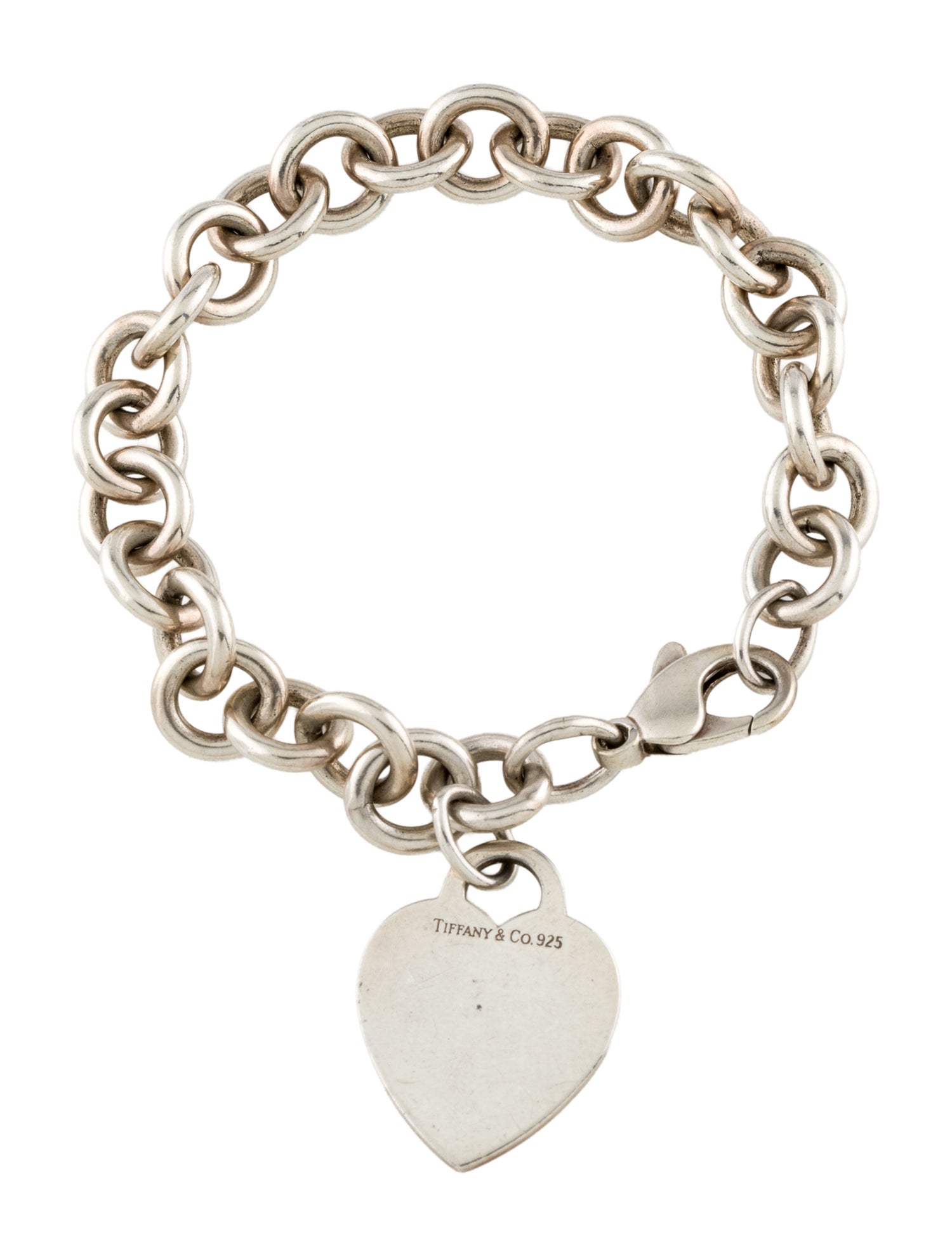 Tiffany & Co. Heart Tag Charm Bracelet