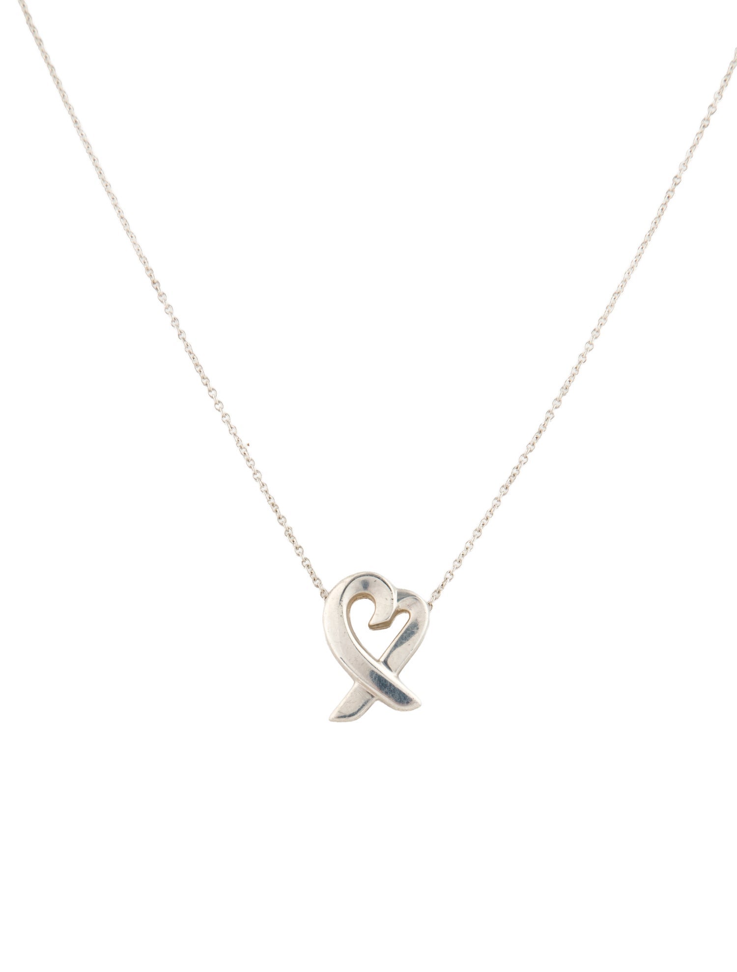 Tiffany & Co. Loving Heart Pendant Necklace