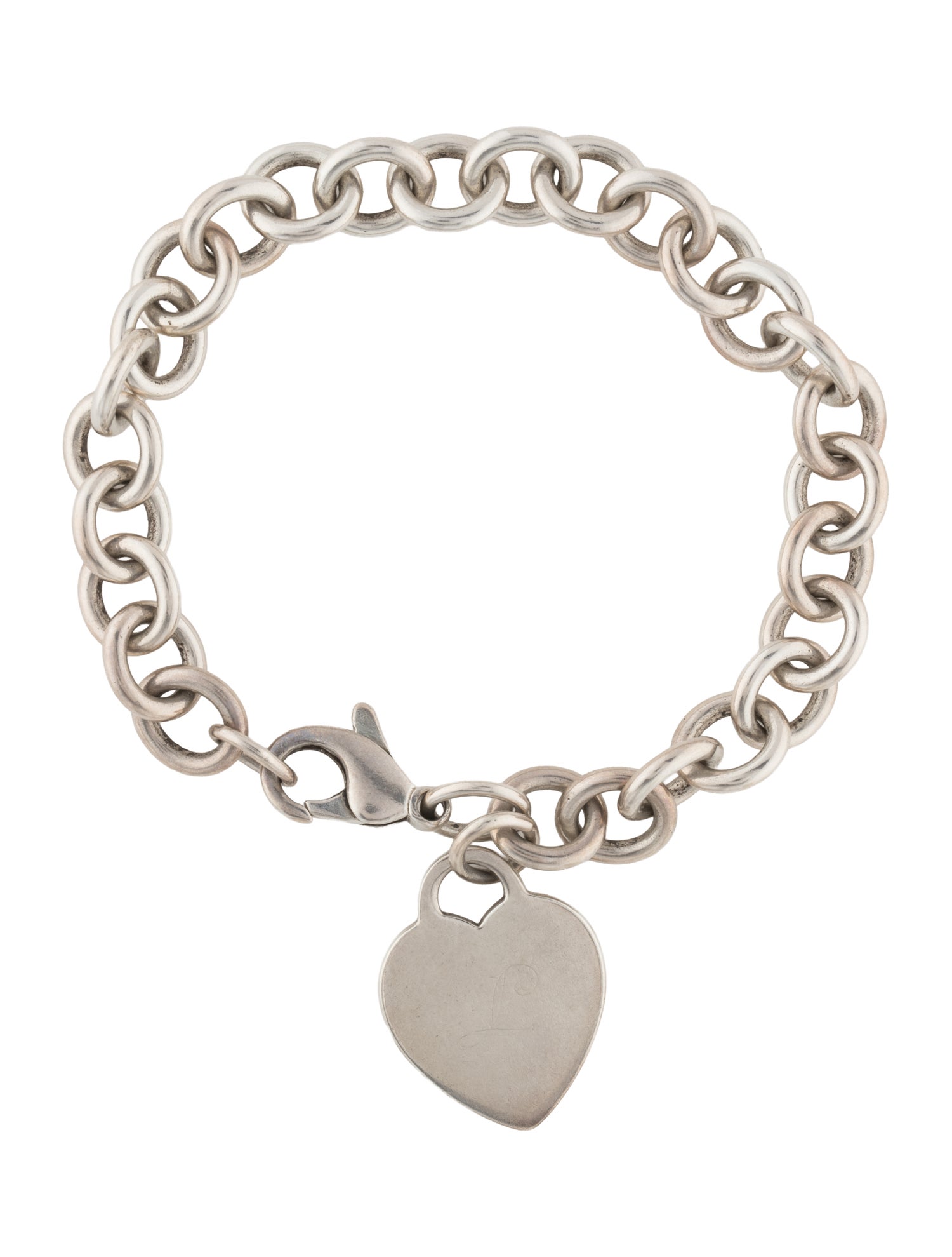 Tiffany & Co. Heart Tag Charm Bracelet
