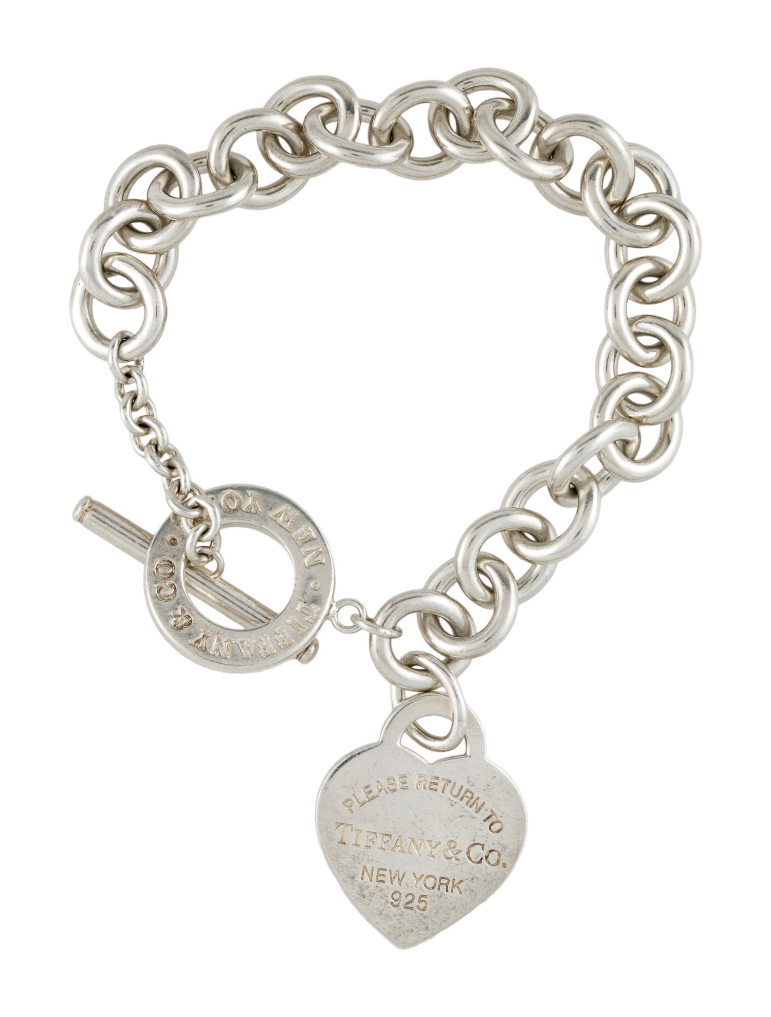 Tiffany & Co. Heart Tag Toggle Bracelet