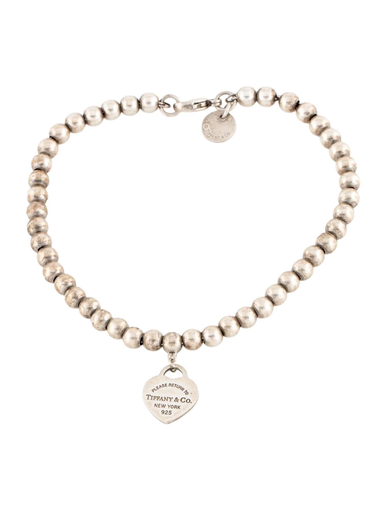 Tiffany & Co. Tiffany Blue® Heart Tag Bead Bracelet