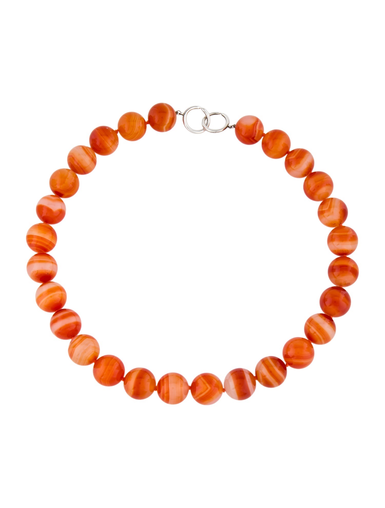 Tiffany & Co. Carnelian Bead Strand