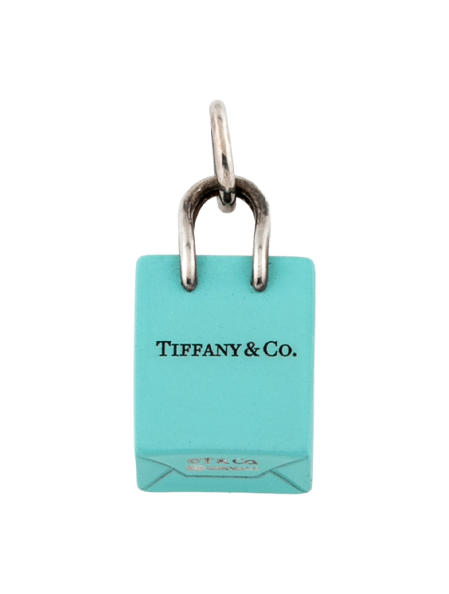 Tiffany & Co. Enamel Shopping Bag Charm