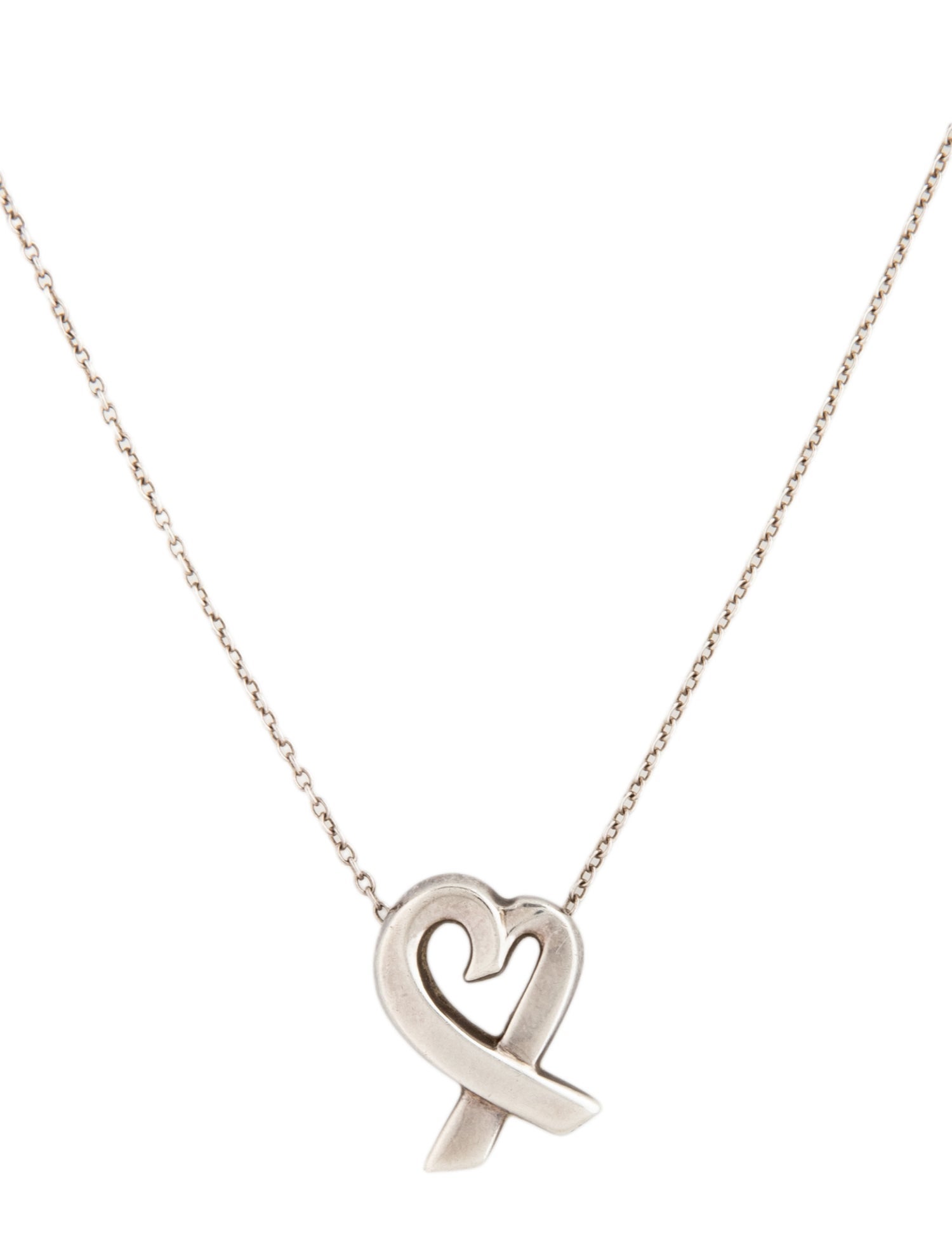 Tiffany & Co. Loving Heart Pendant Necklace